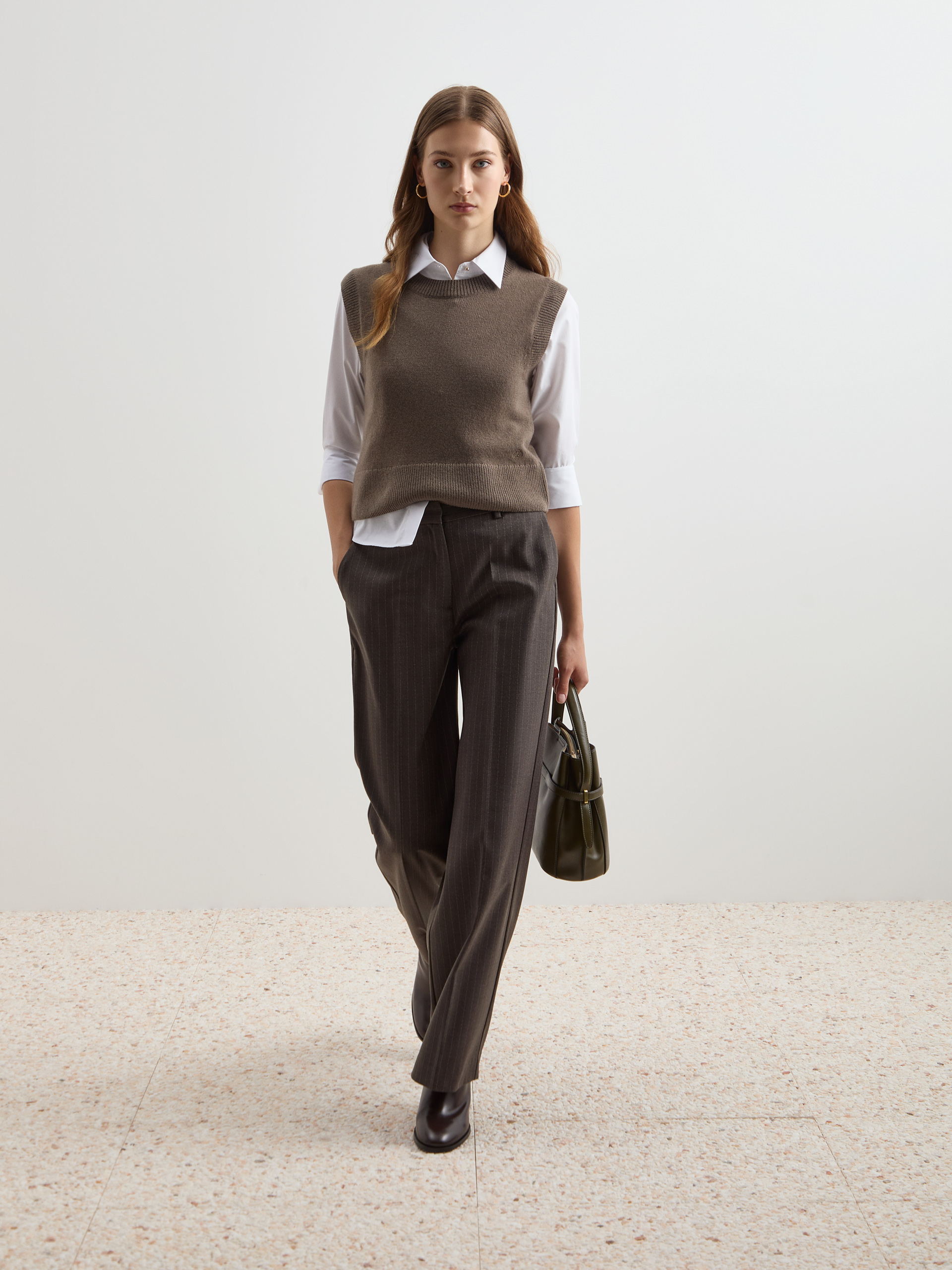 Pinstripe pants