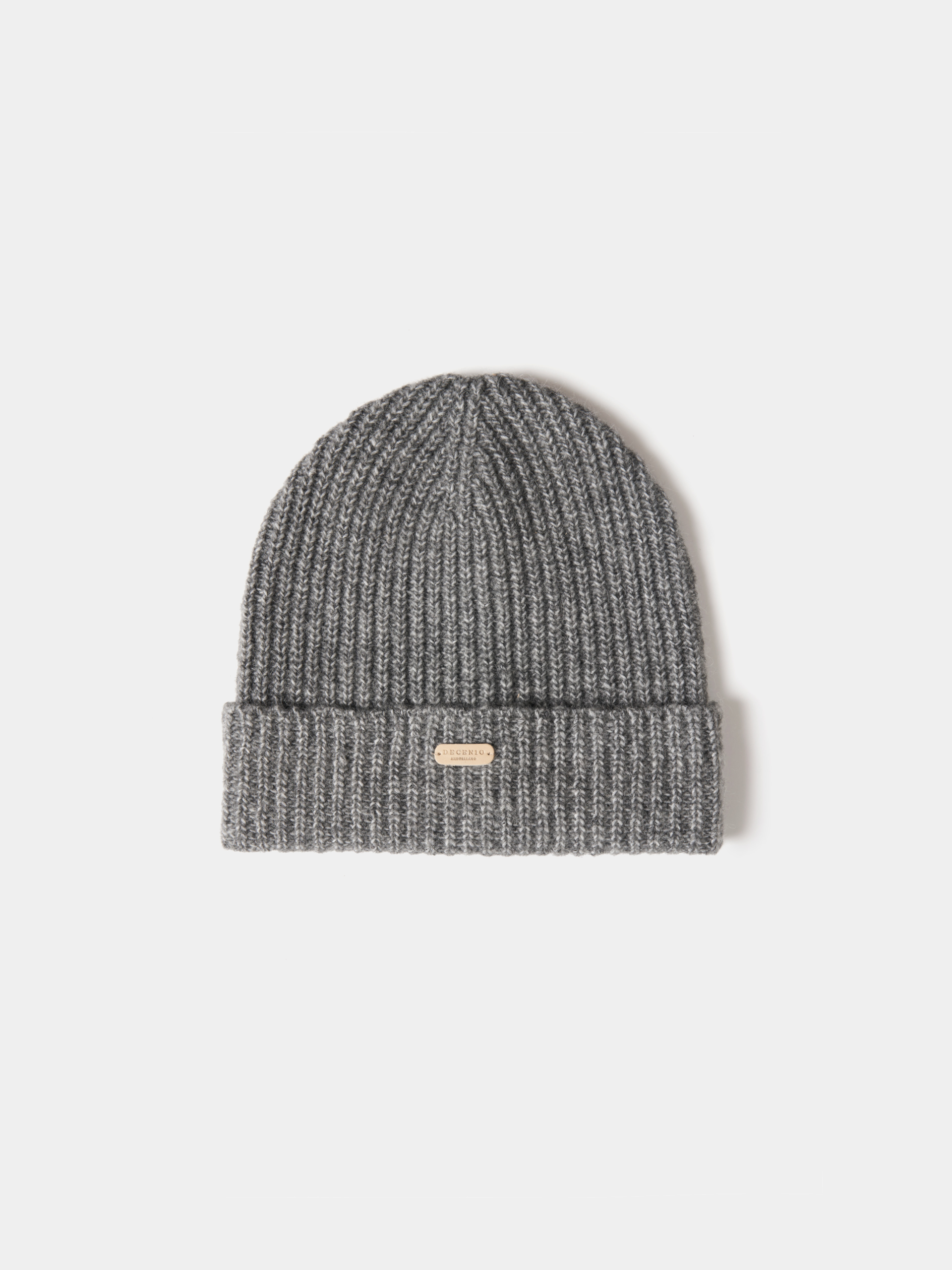 Ribbed knit beanie