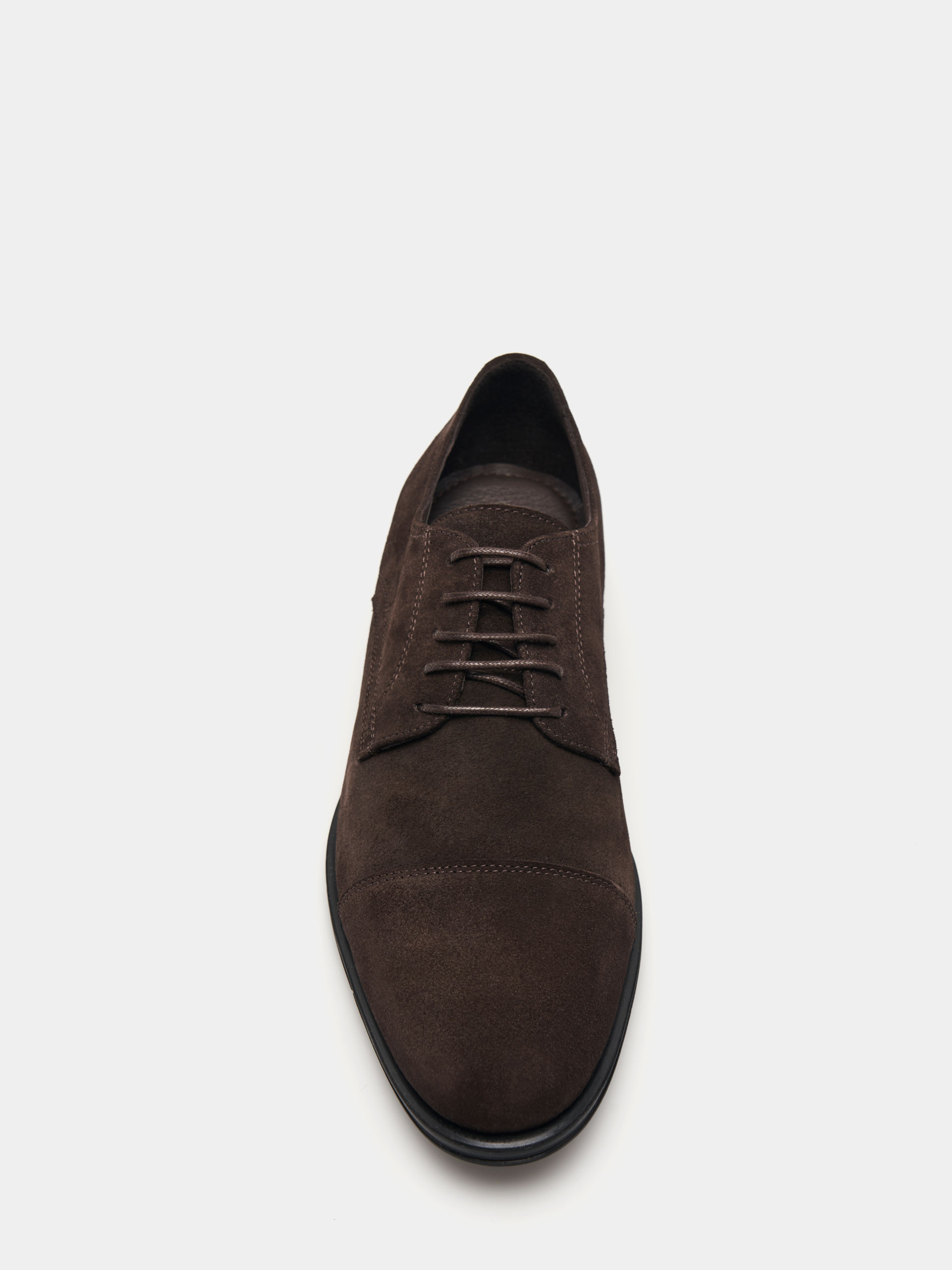 Suede derby shoes