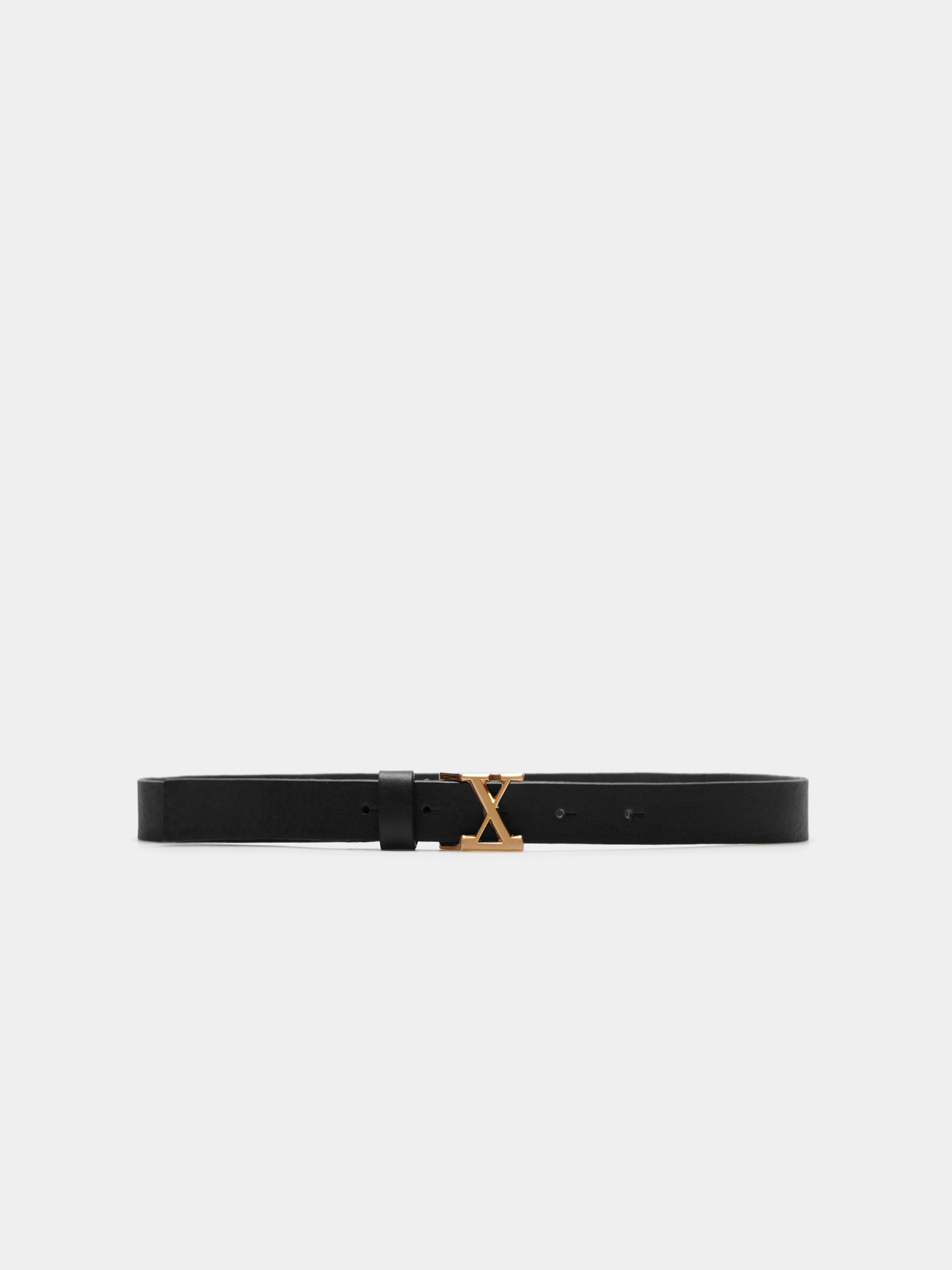 Leather belt