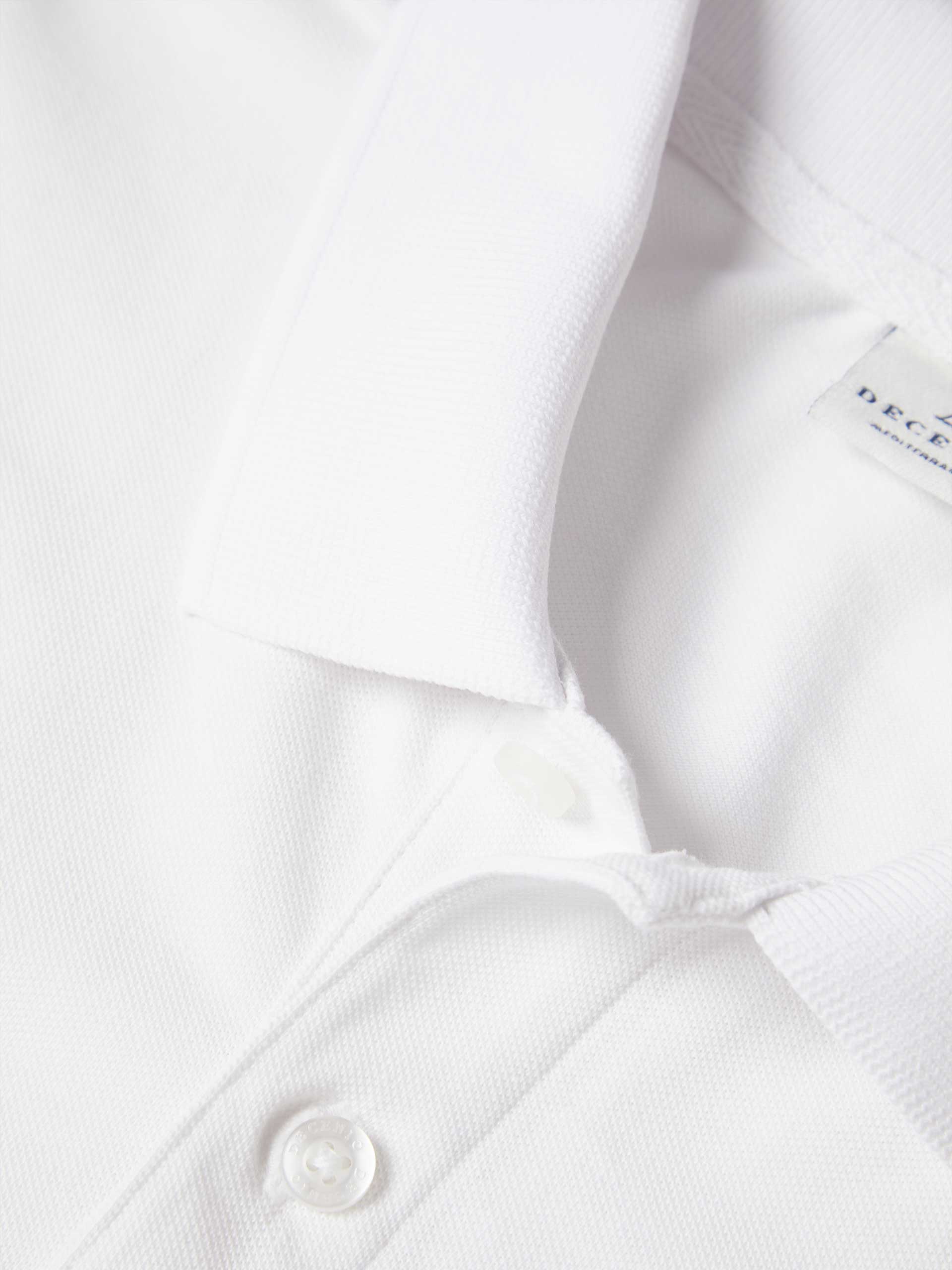 Short-sleeved polo shirt