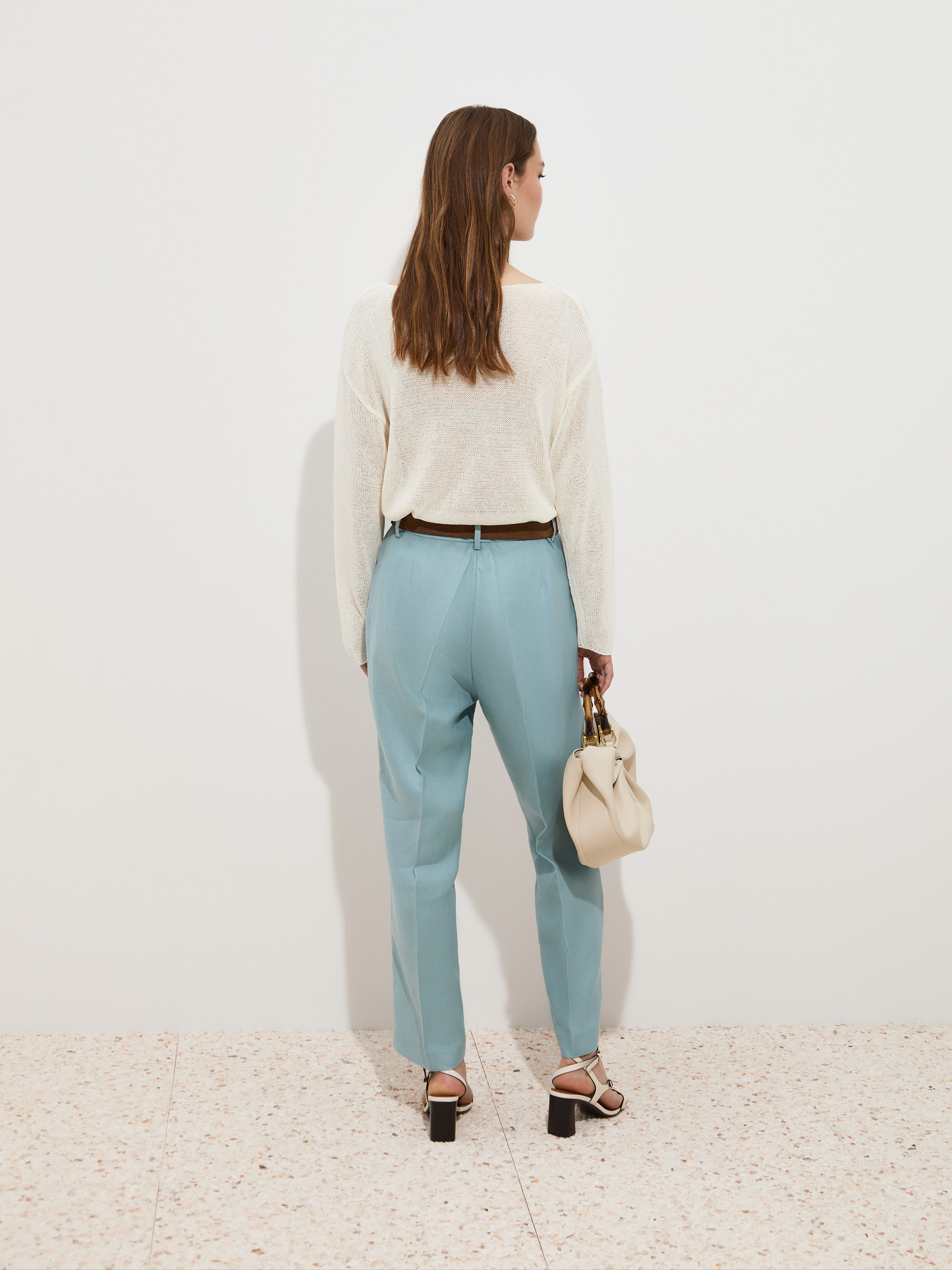 Pantalones de lino