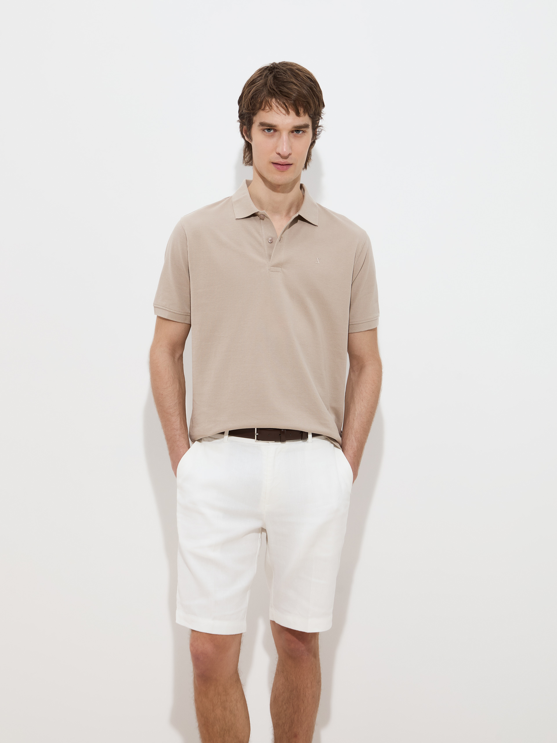 Polo de manga corta