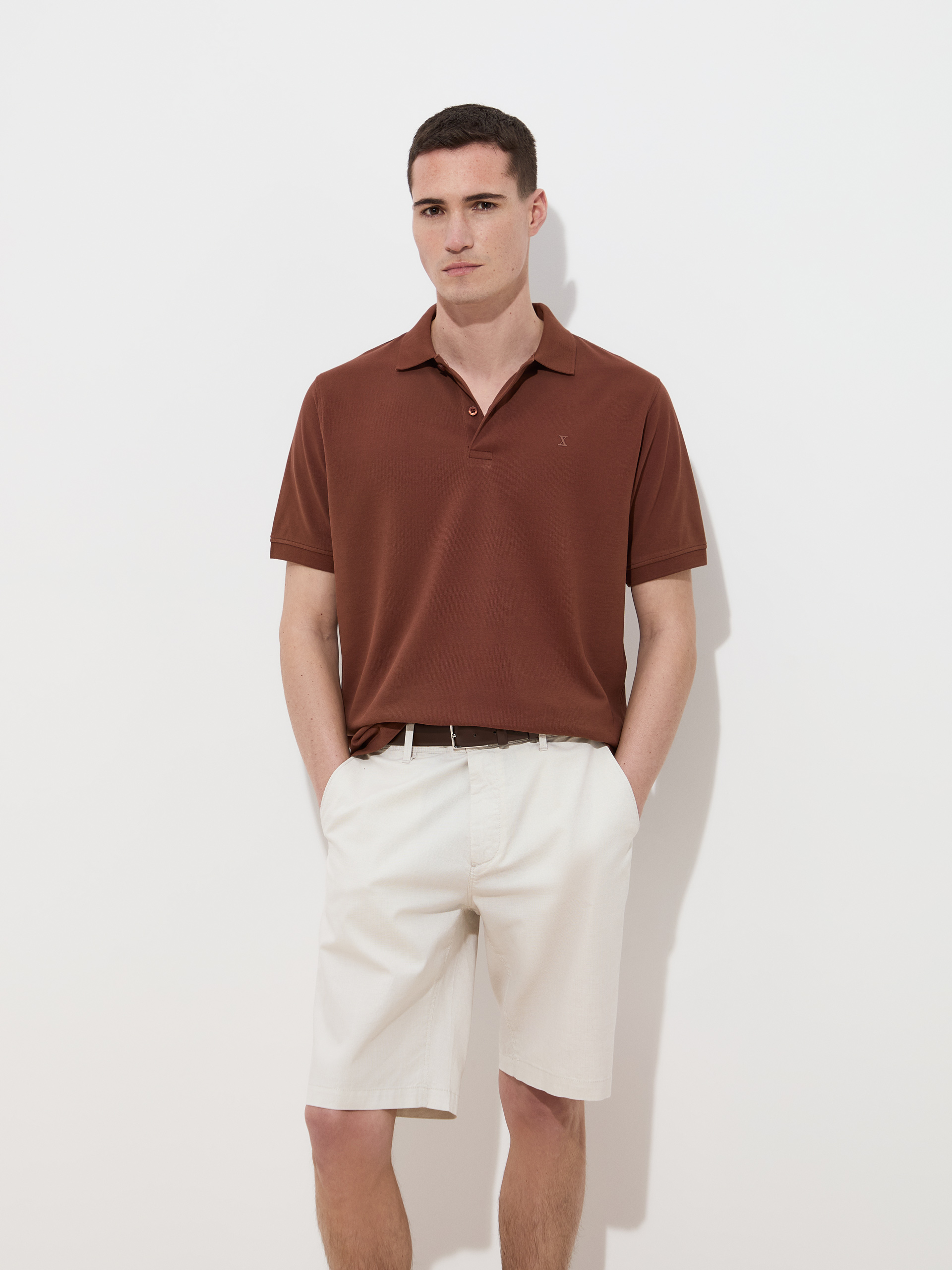 Polo de manga corta