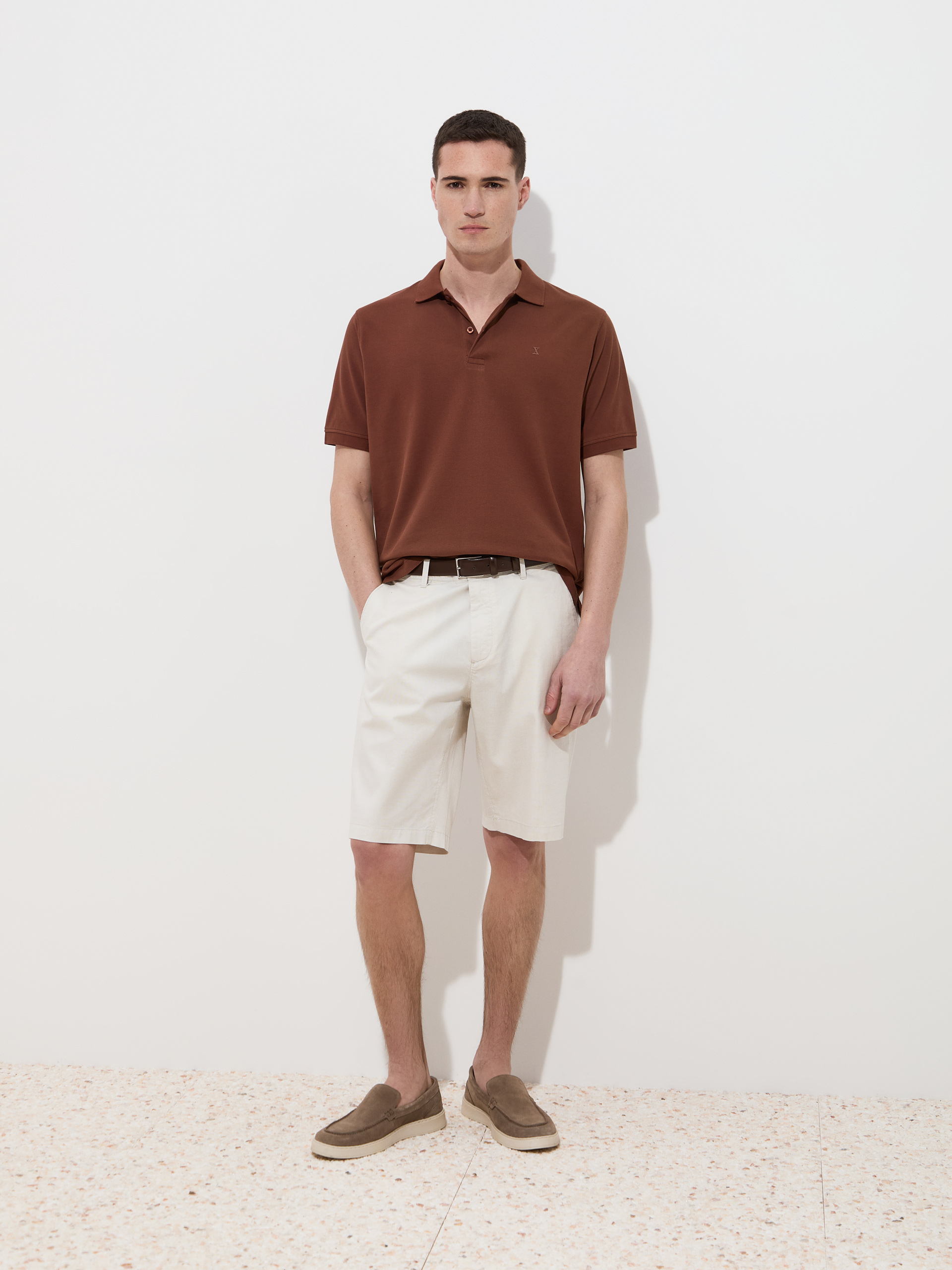 Polo de manga corta