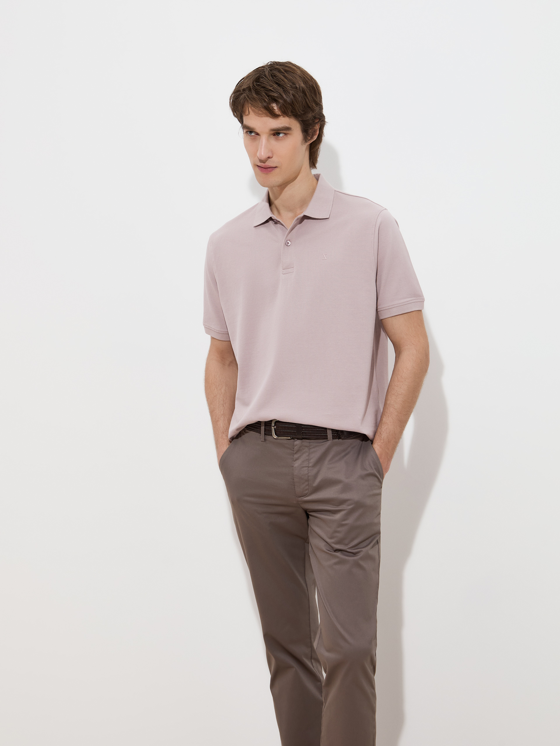 Polo de manga corta