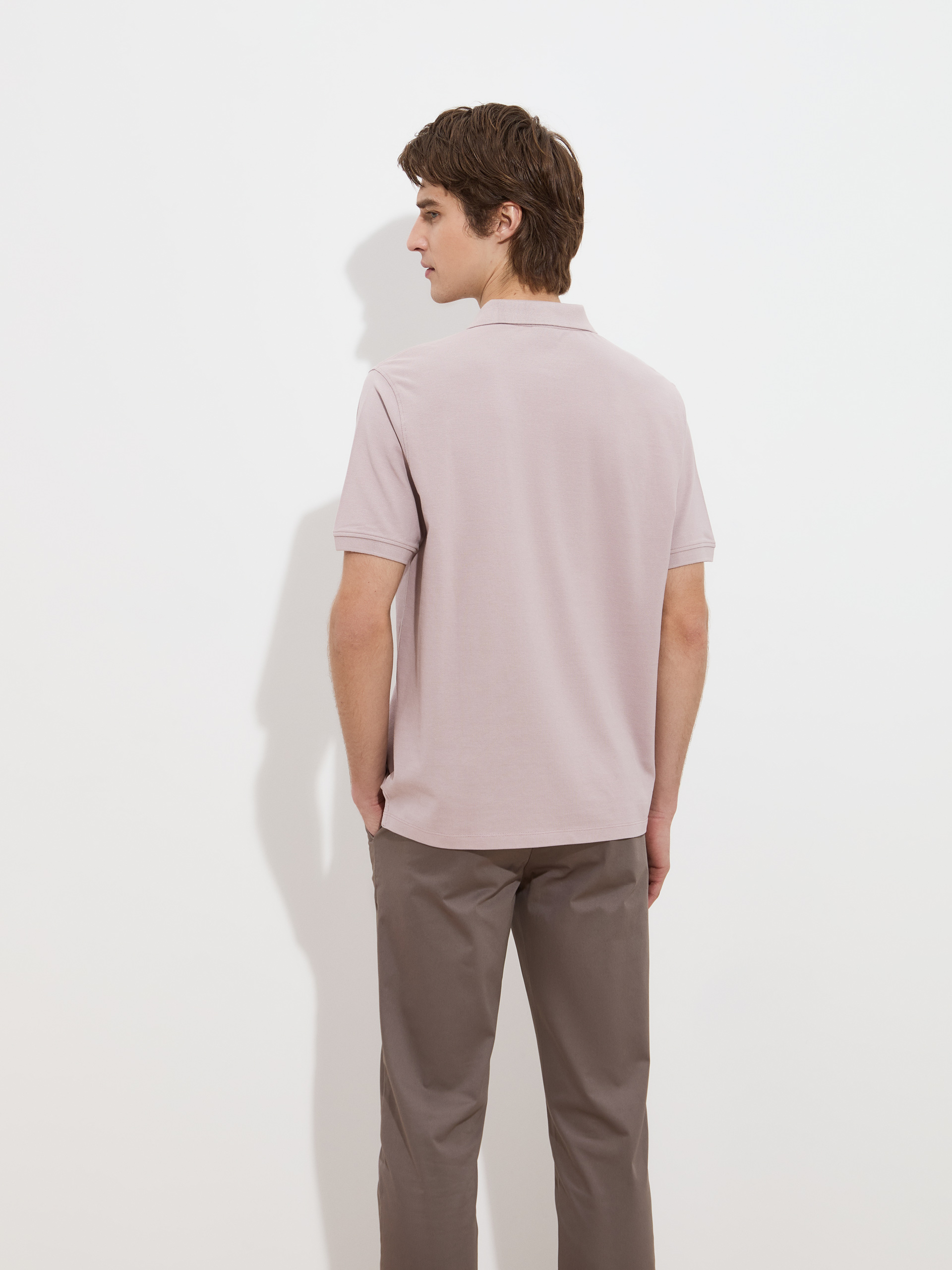 Polo de manga corta