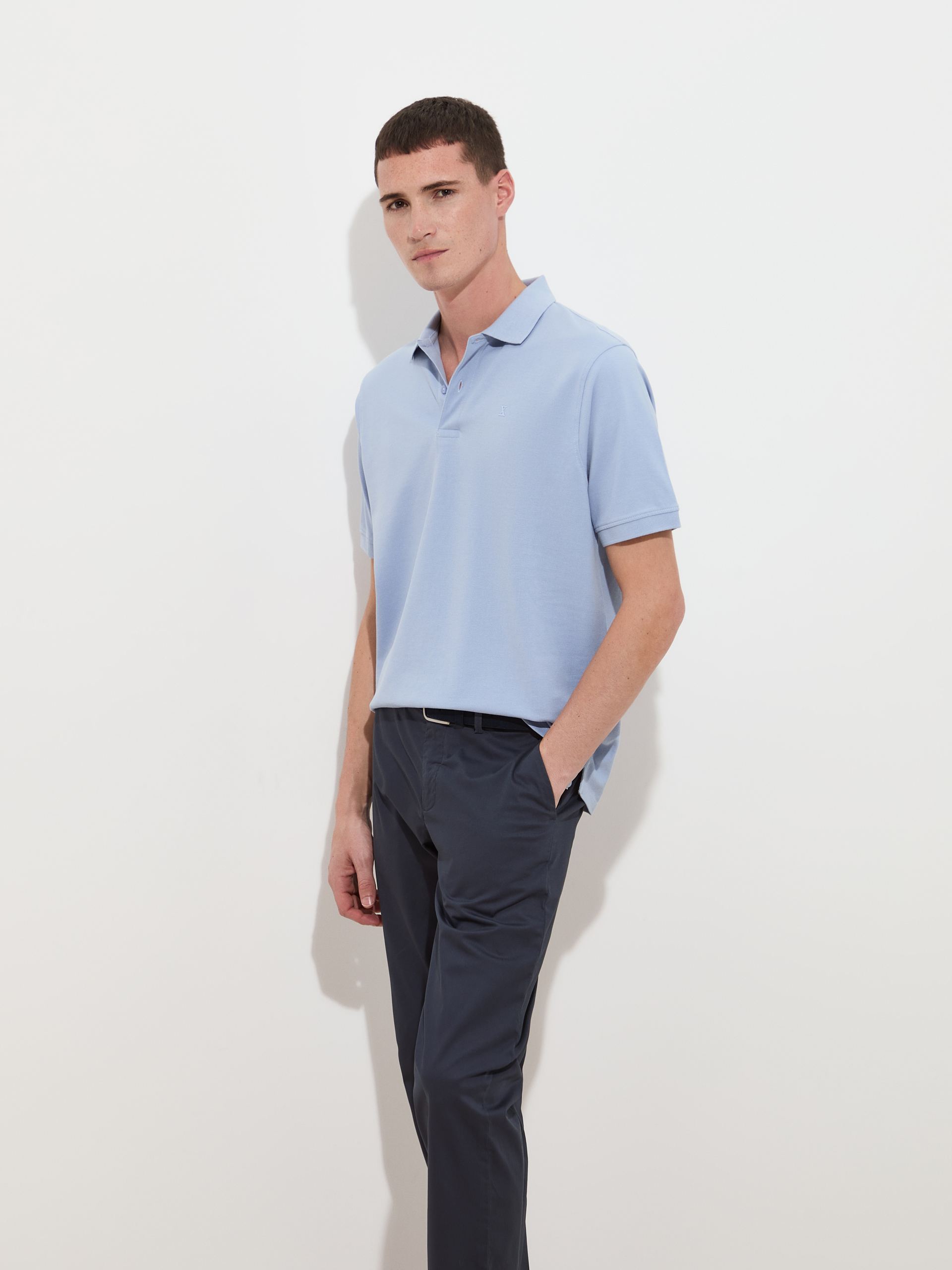 Polo de manga corta