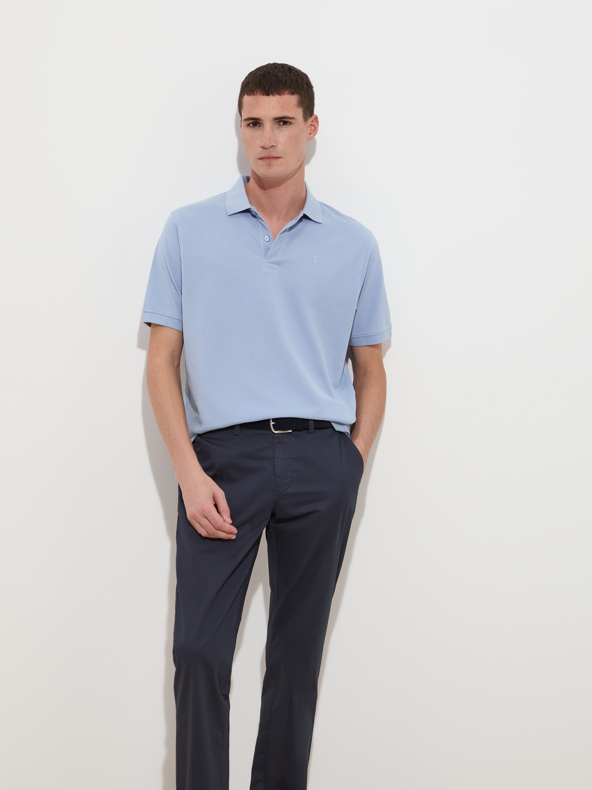 Polo de manga corta