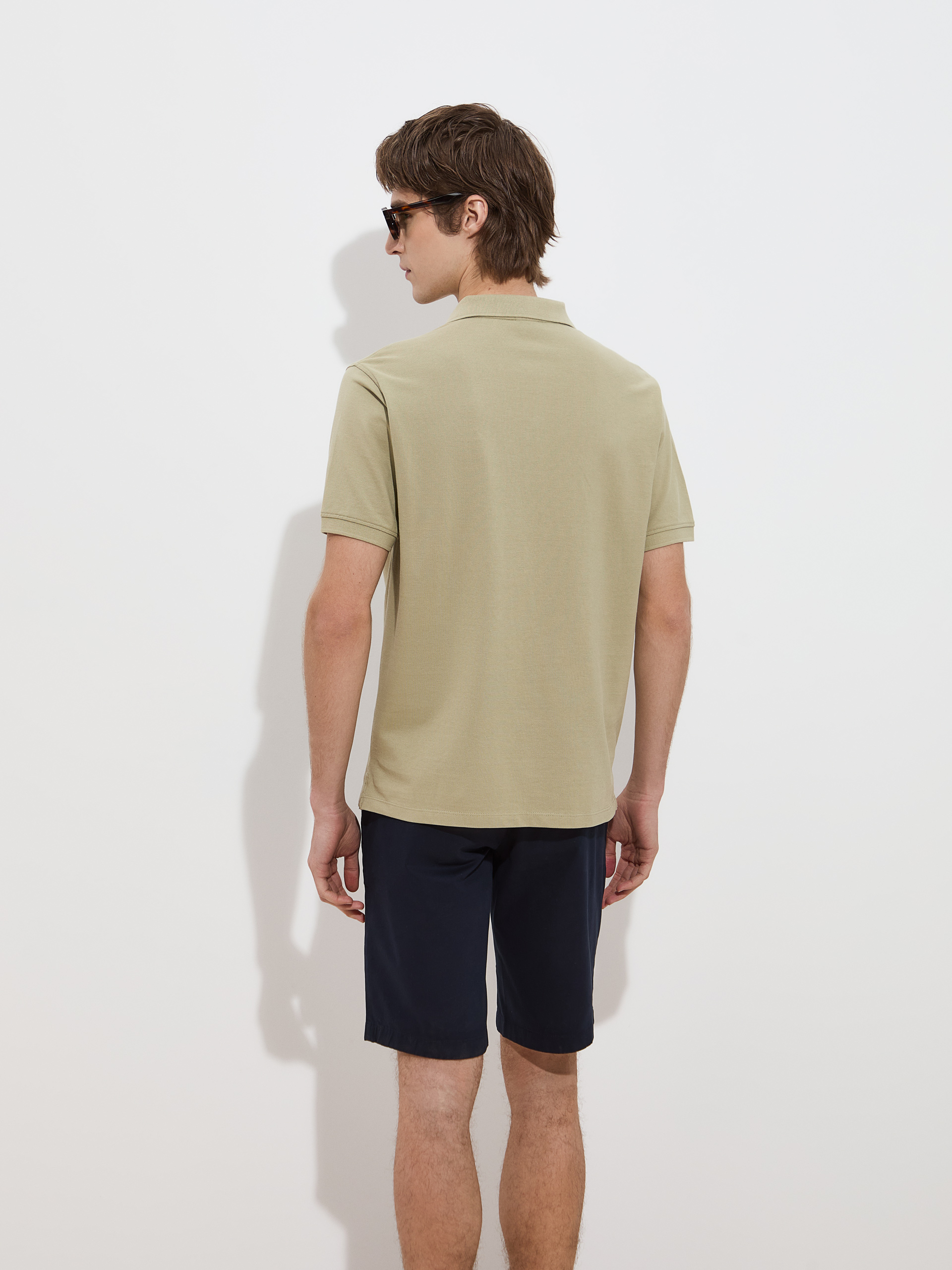 Polo de manga corta