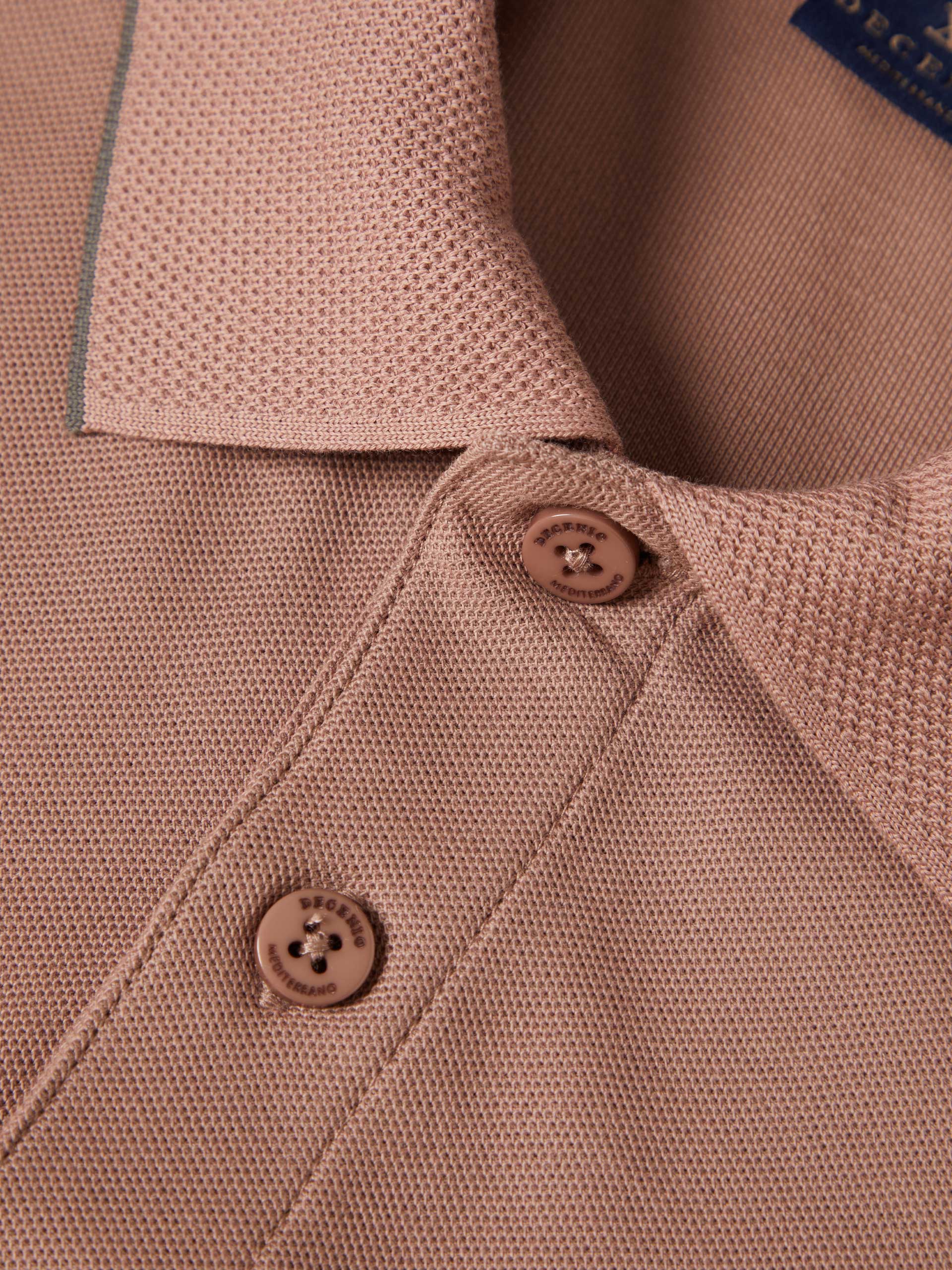 Polo de manga curta