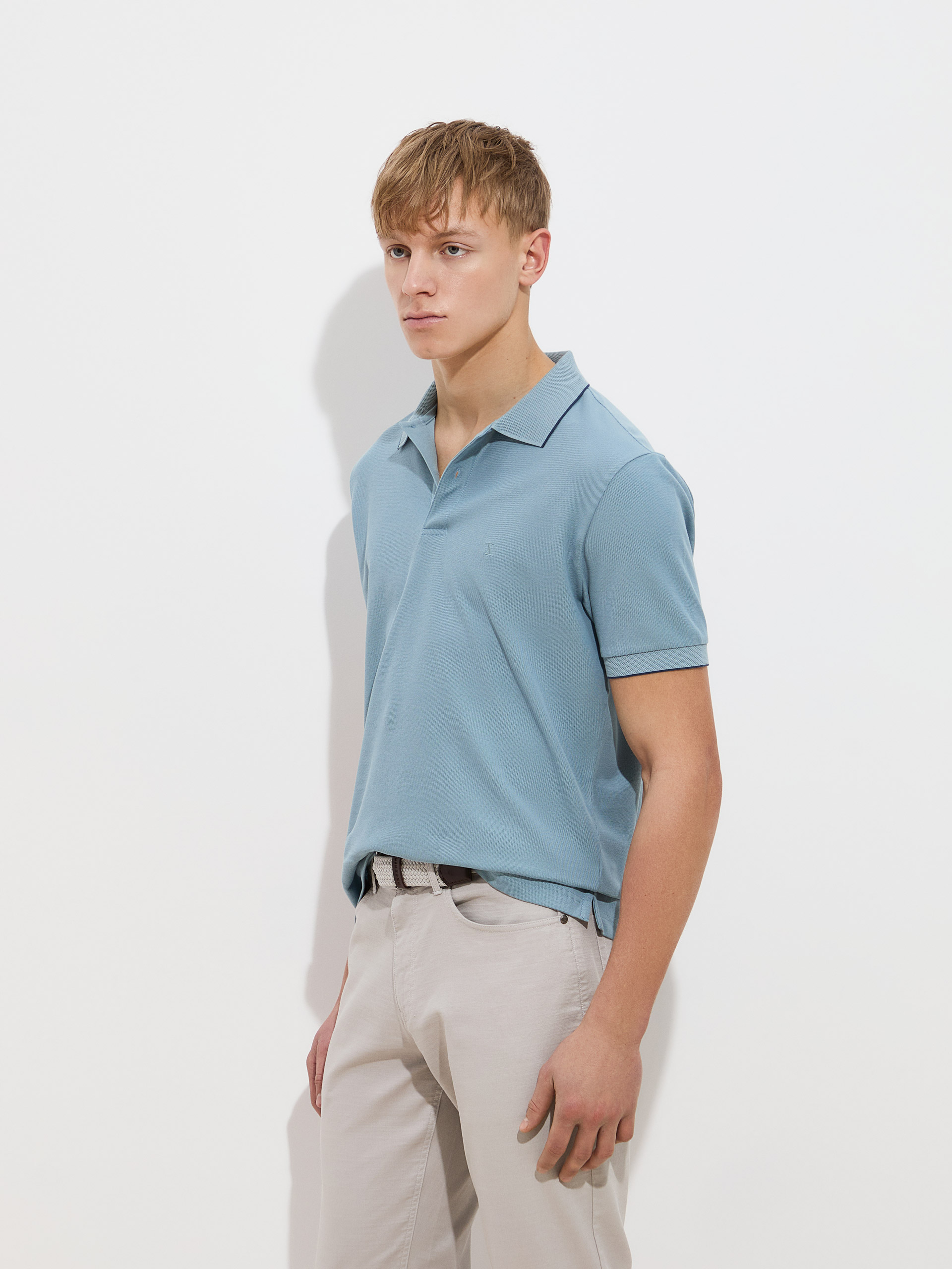 Polo de manga corta