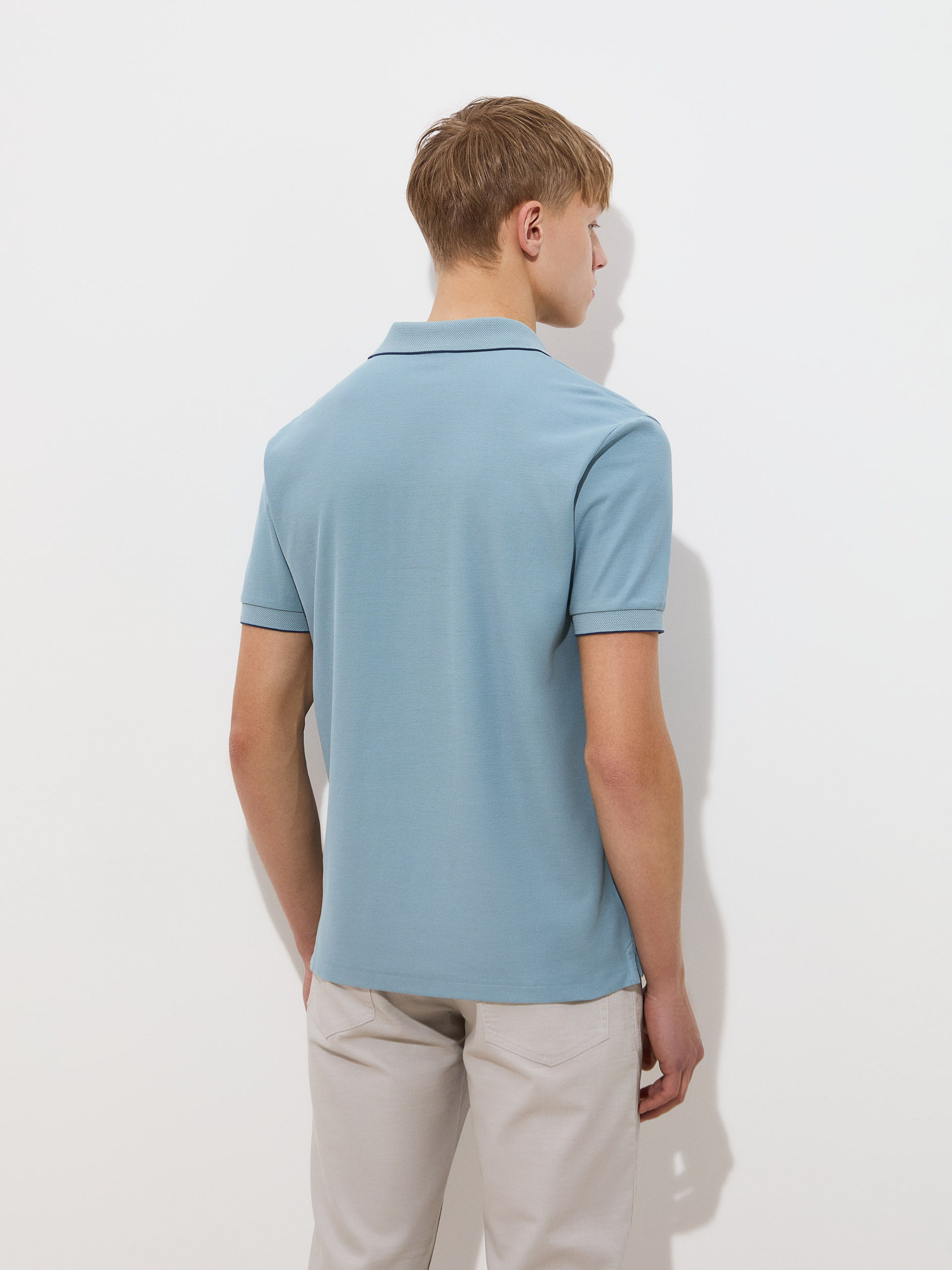 Polo de manga corta