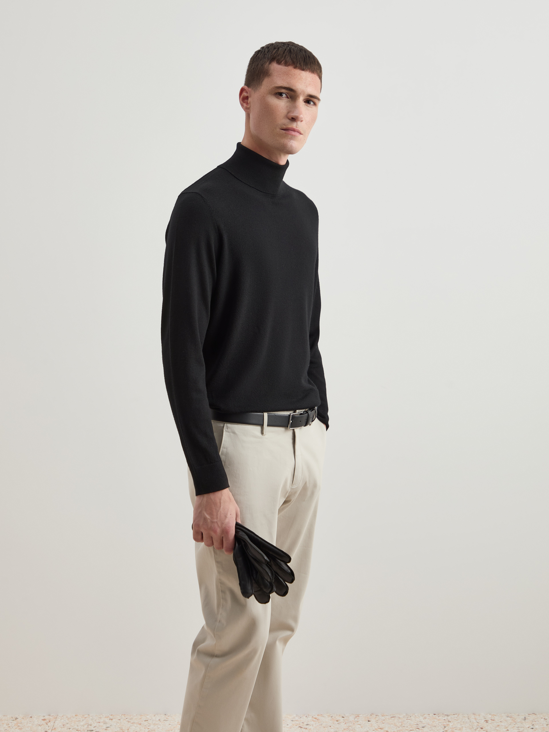 Camisola de gola alta