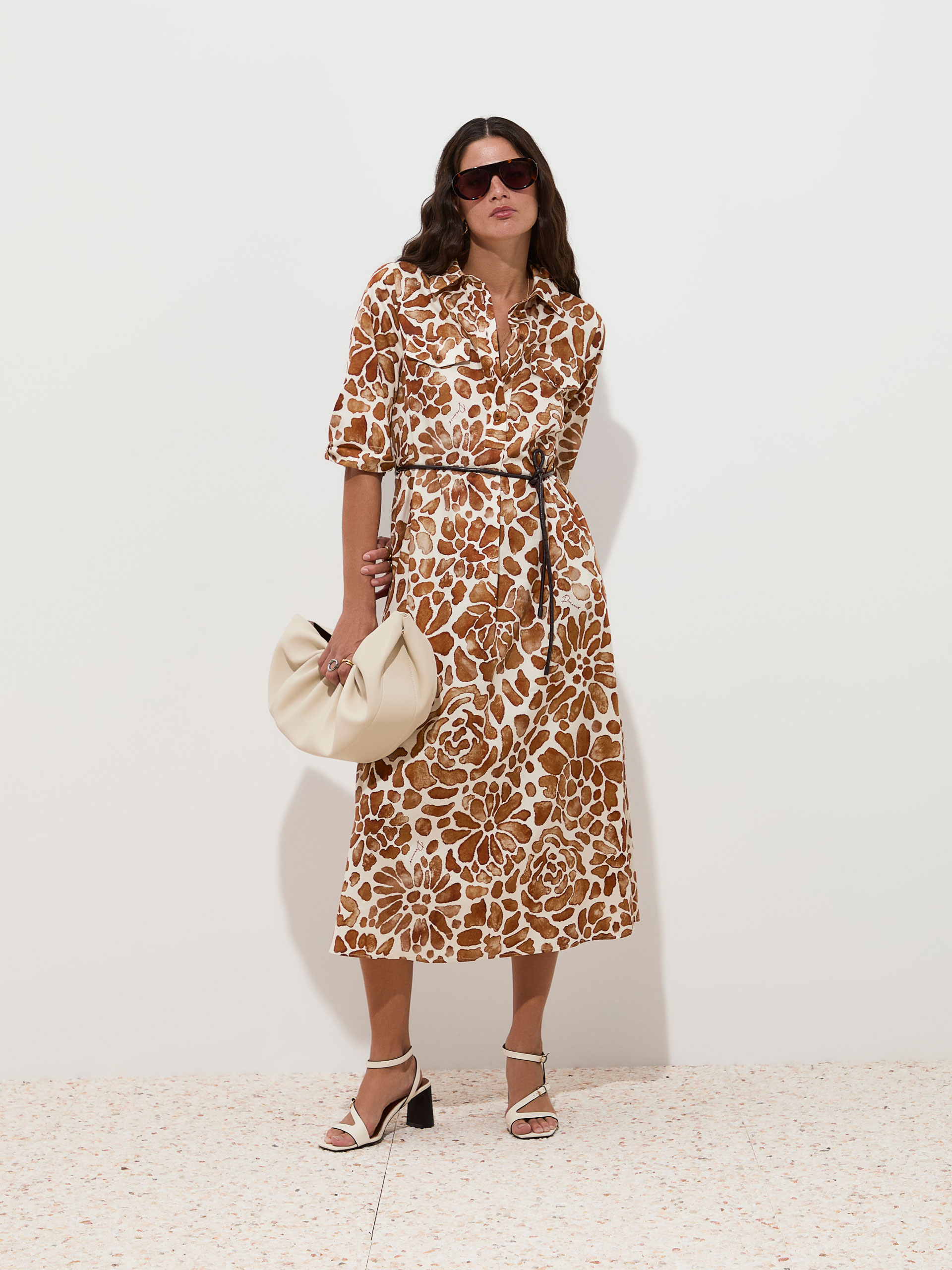 Dress with print