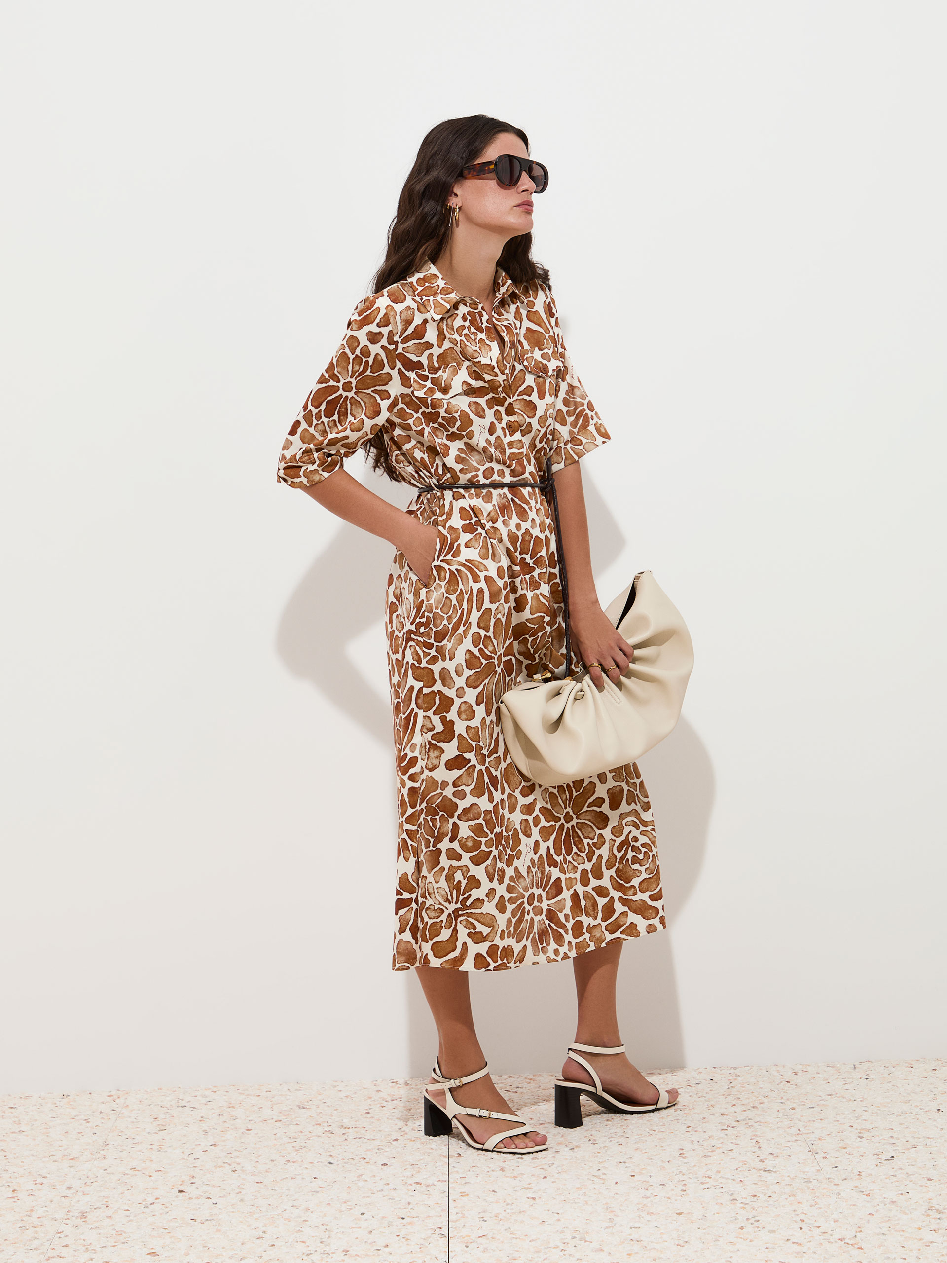 Dress with print