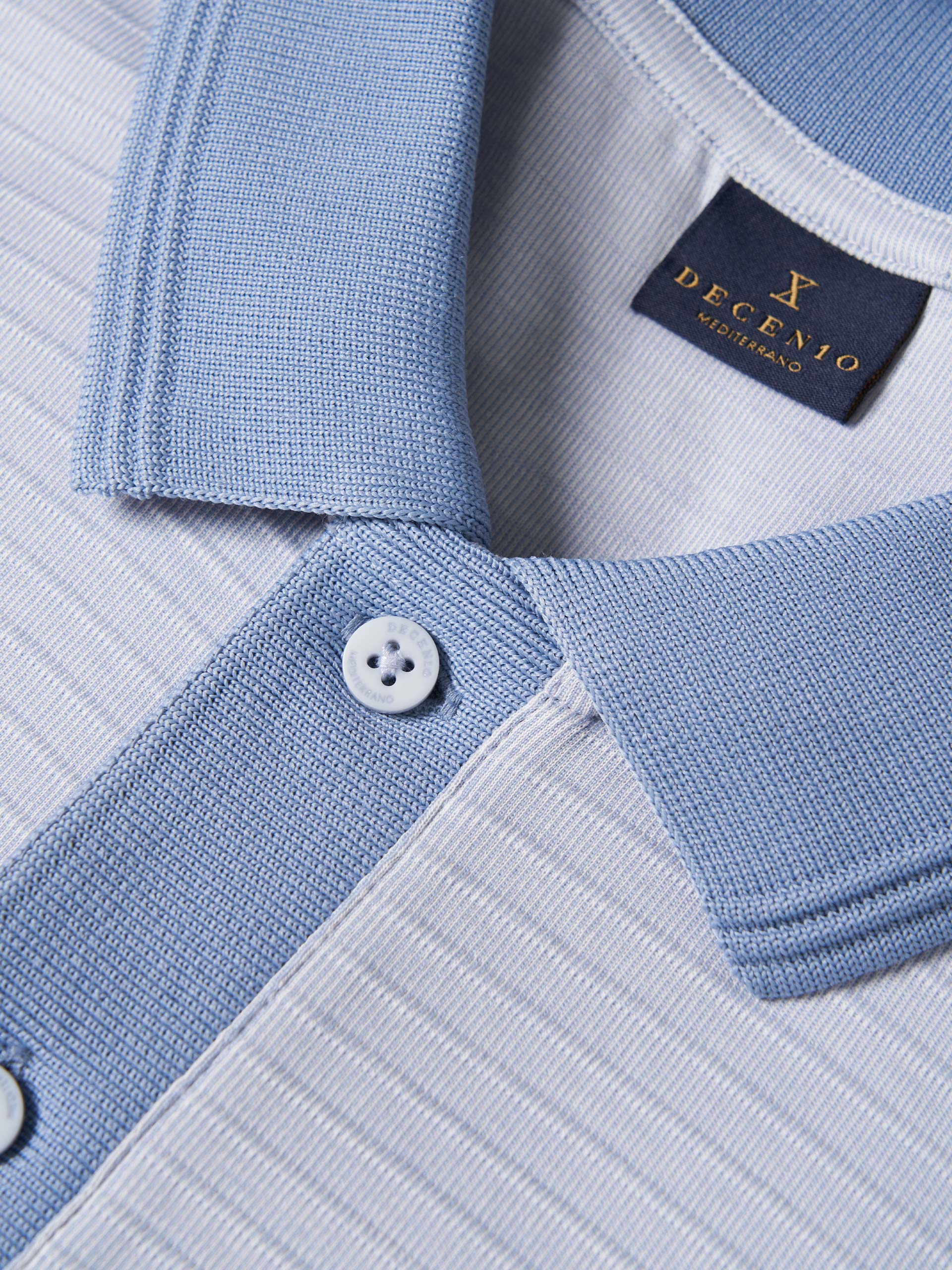 Short-sleeved polo shirt