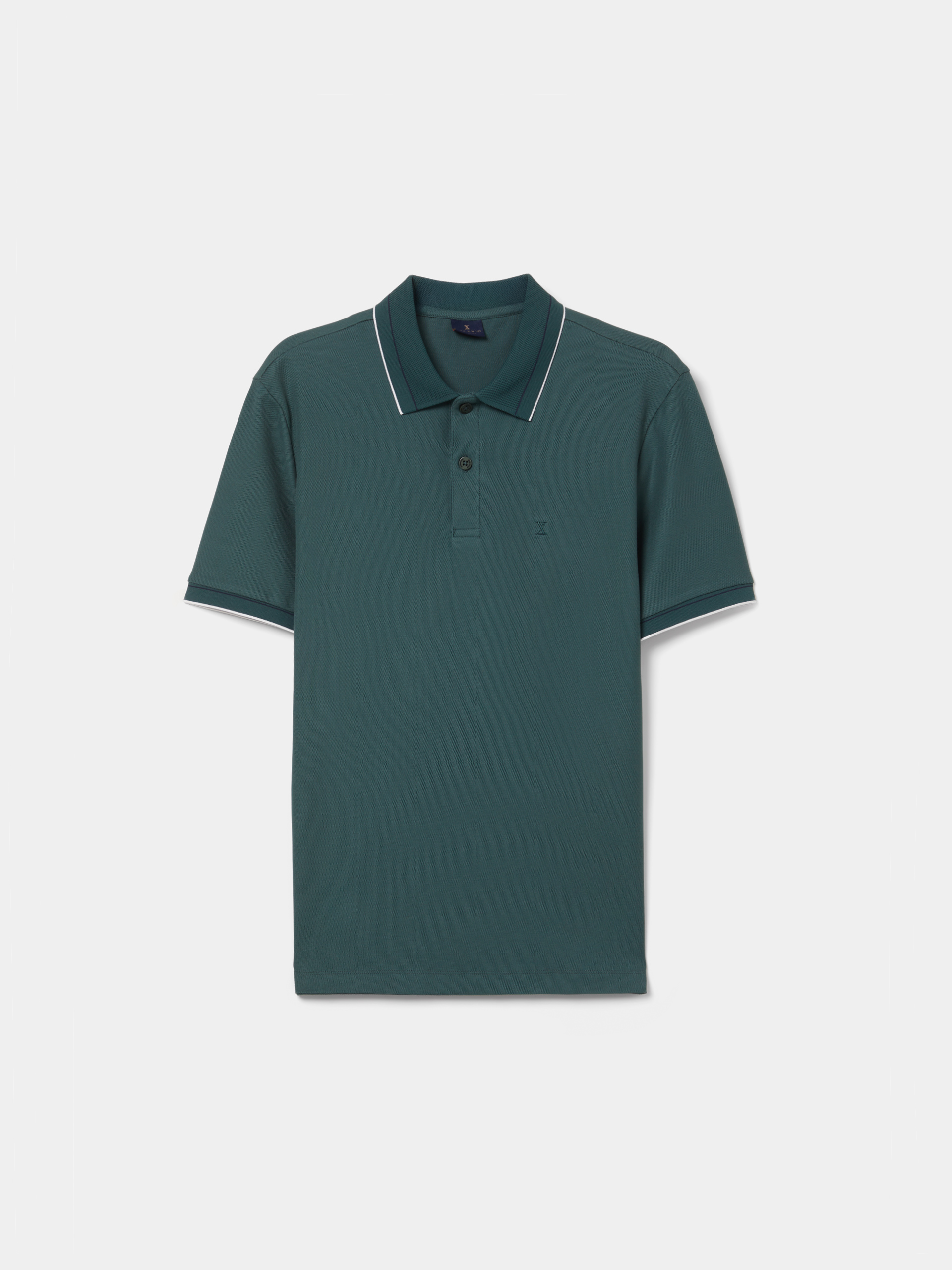 Short-sleeved polo shirt