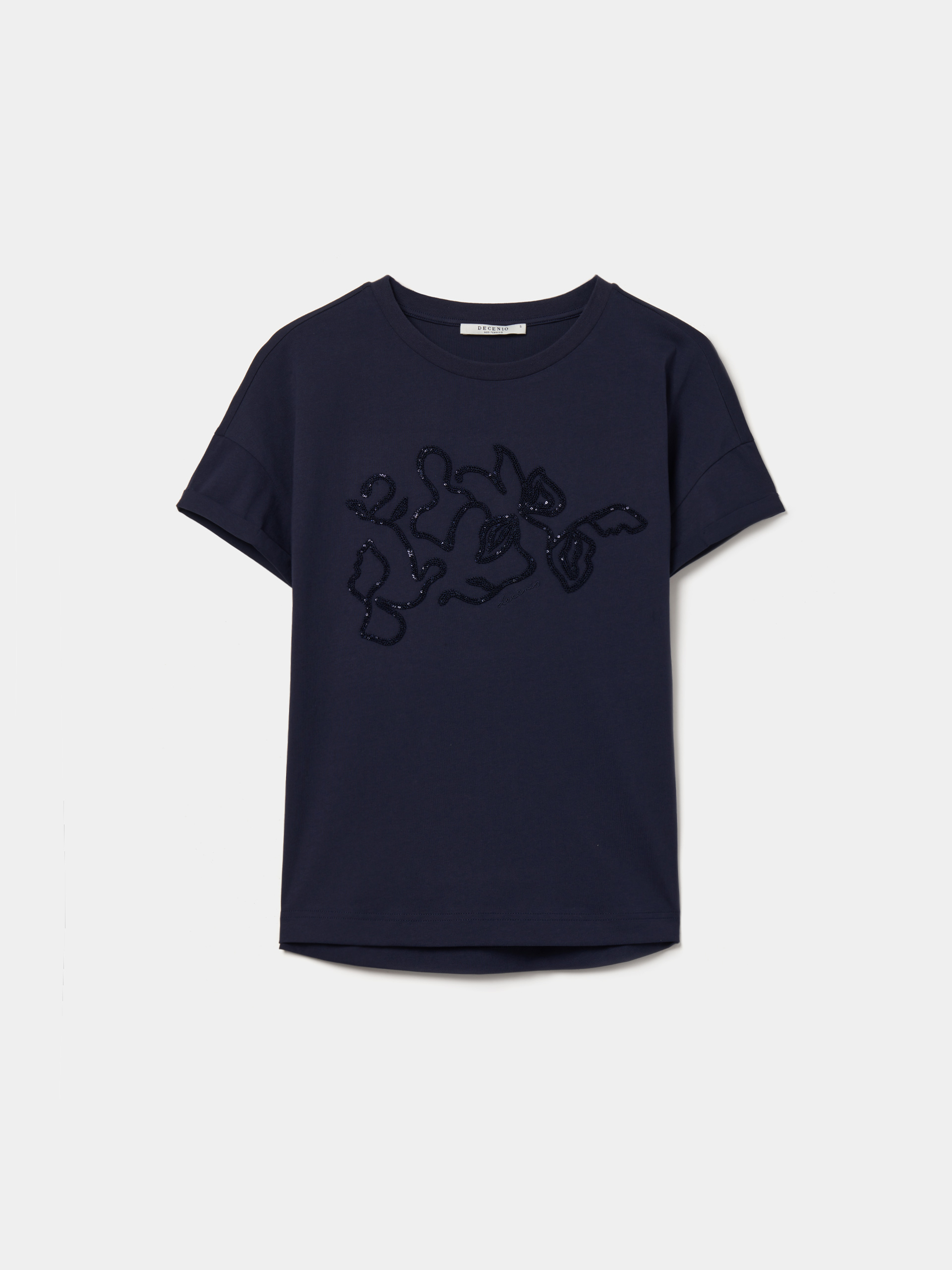 Camiseta con bordado