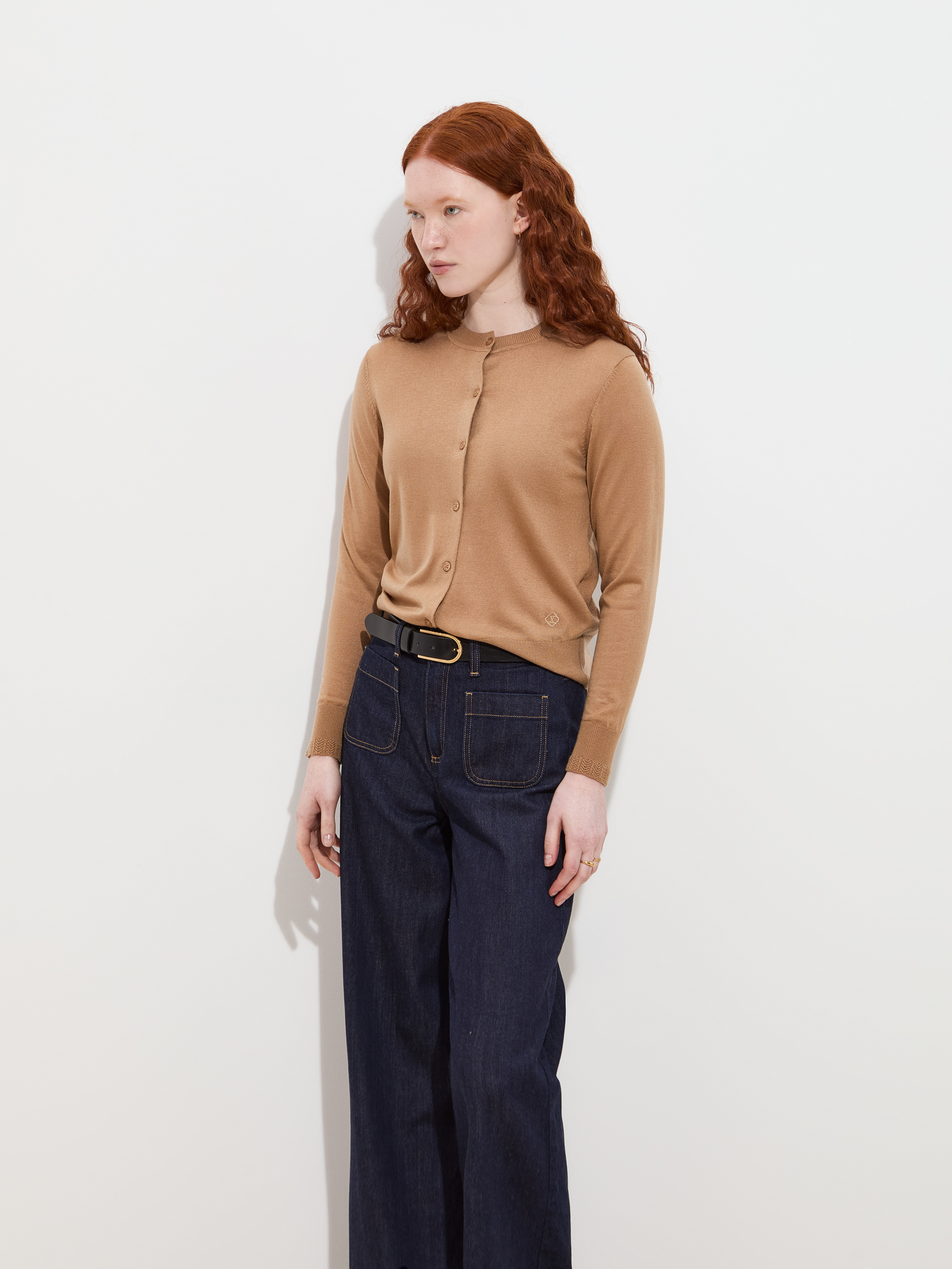 Knitted coat