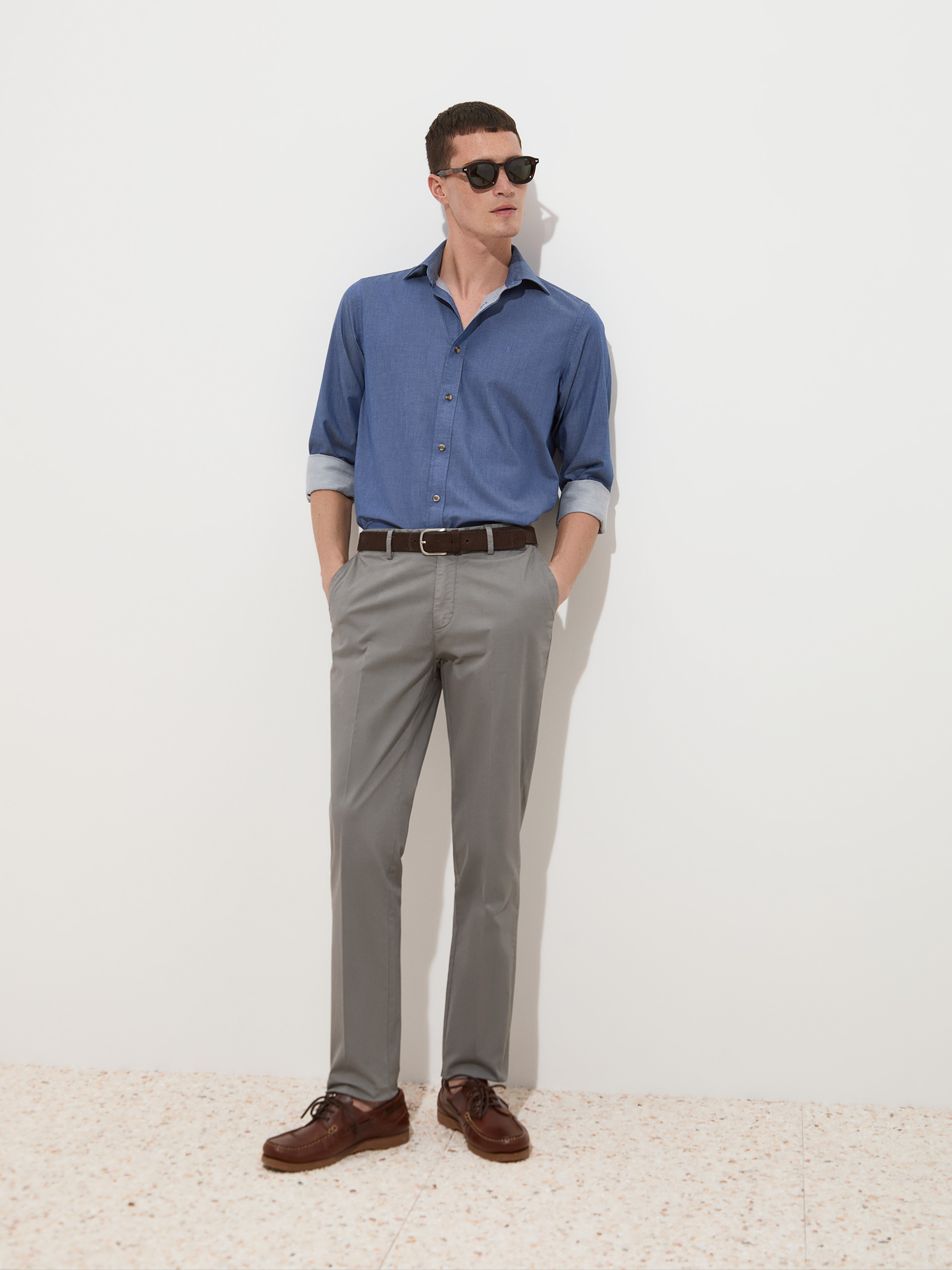 Pantalones chinos de corte slim