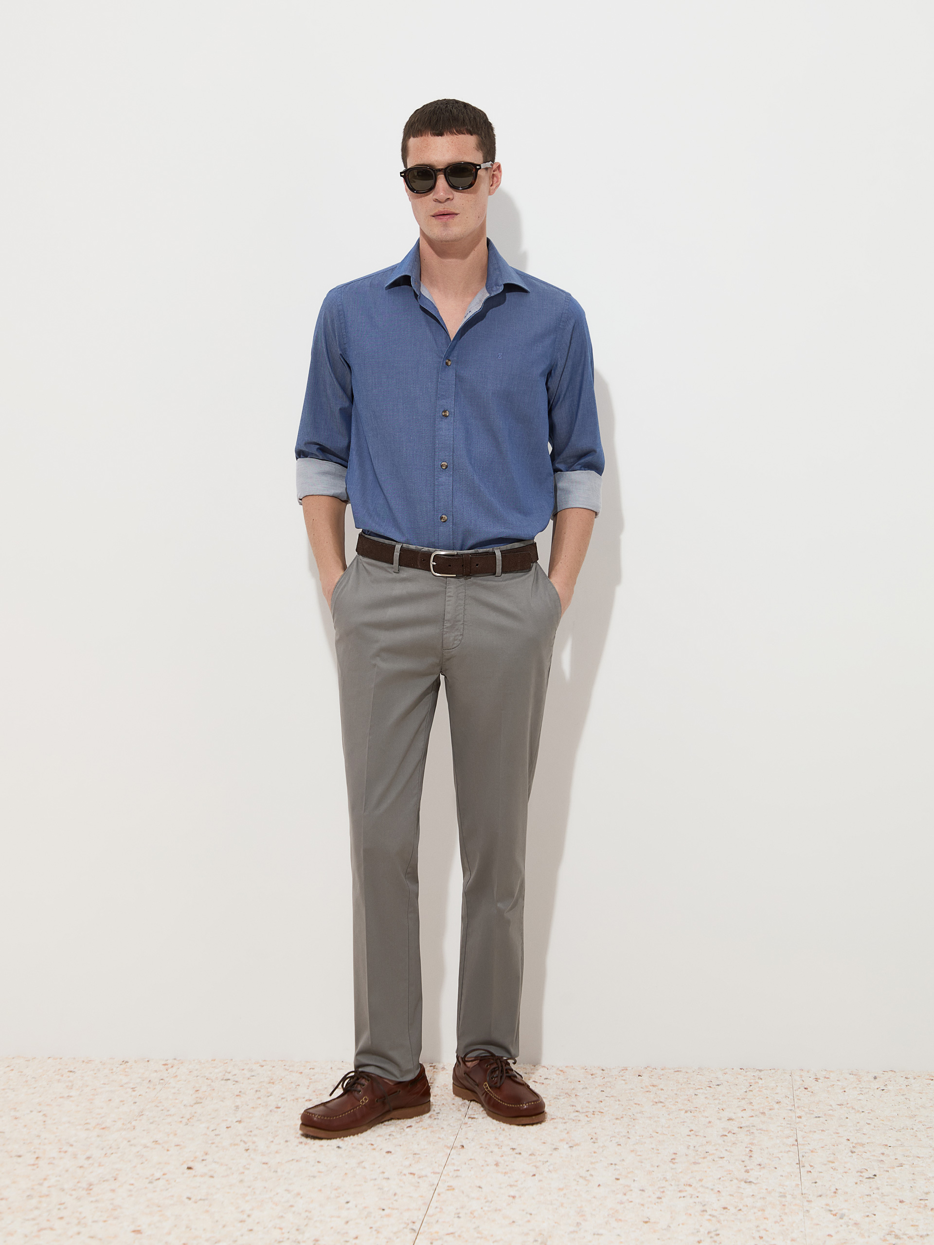 Pantalones chinos de corte slim