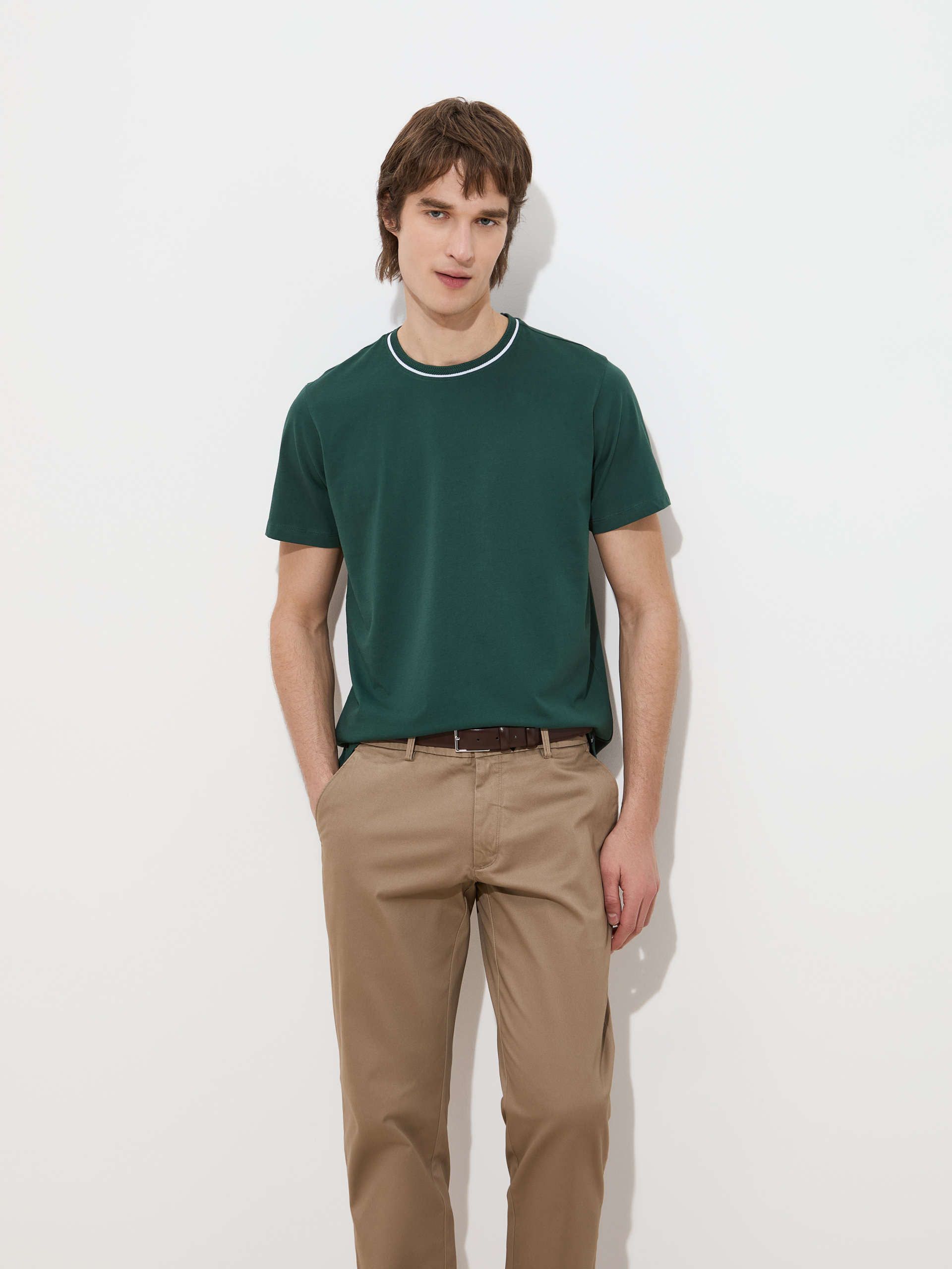 T-shirt em algodão