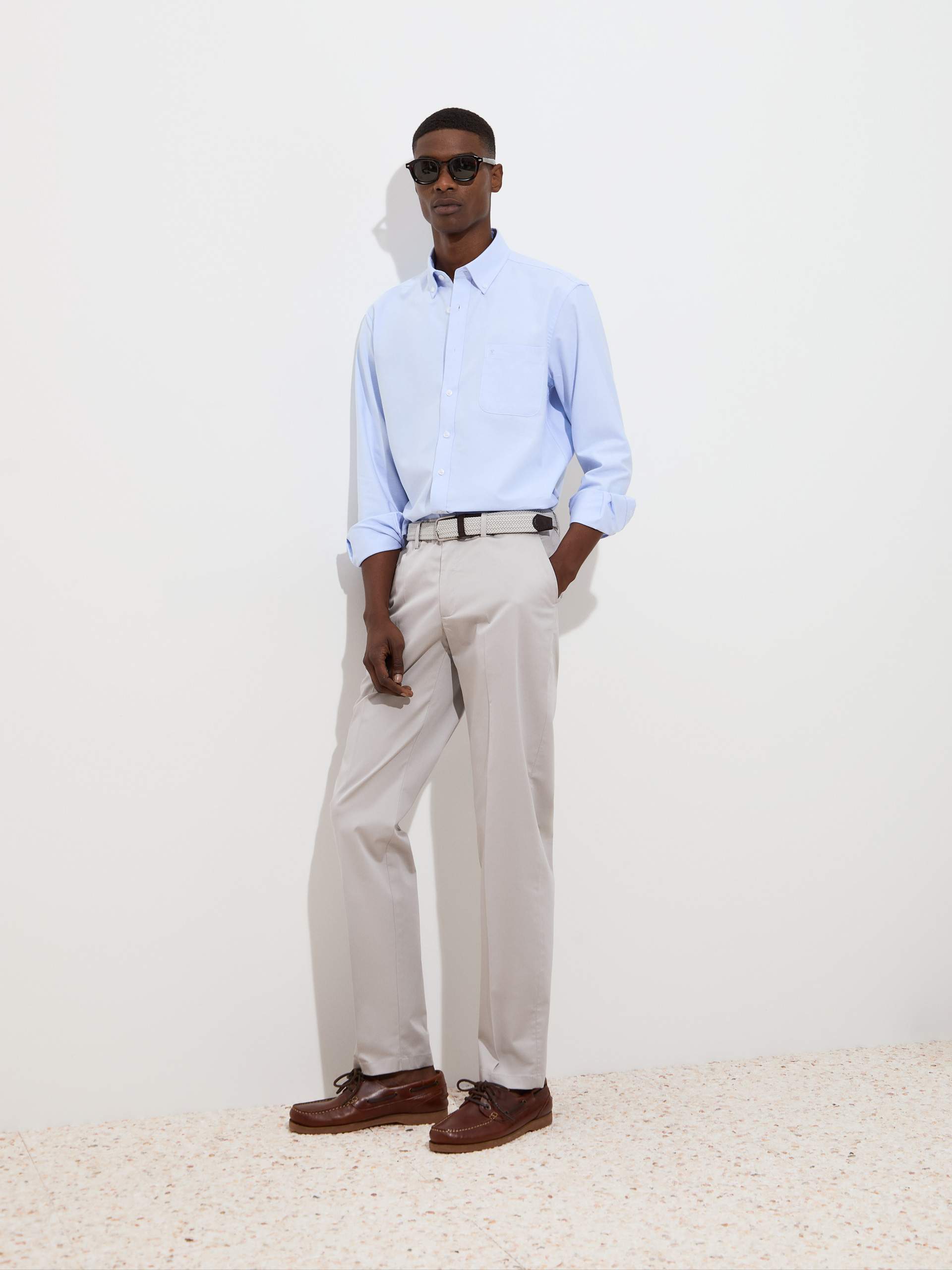 Calças chino regular fit