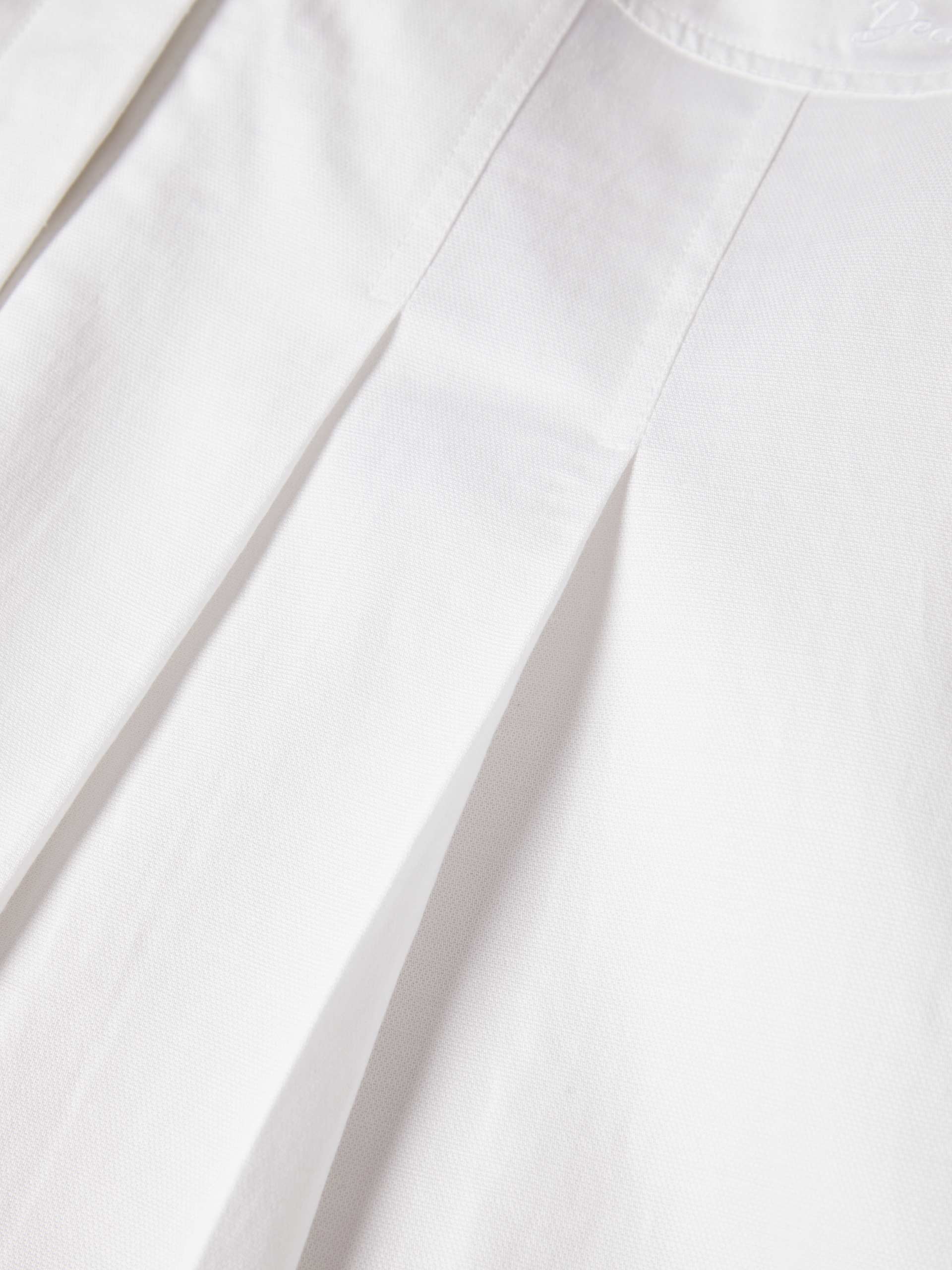 Vestido midi com liocel e linho