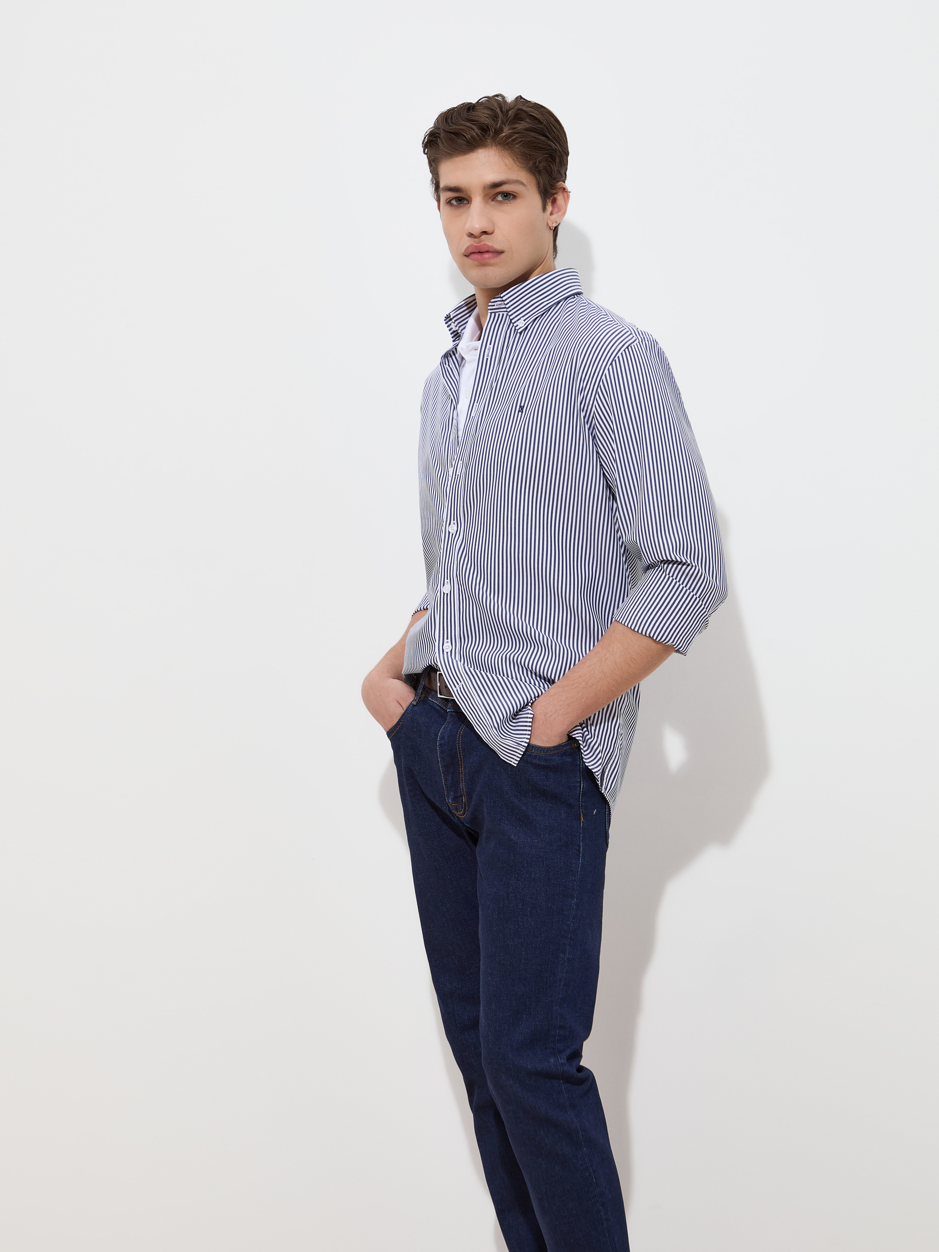 Camisa em algodão