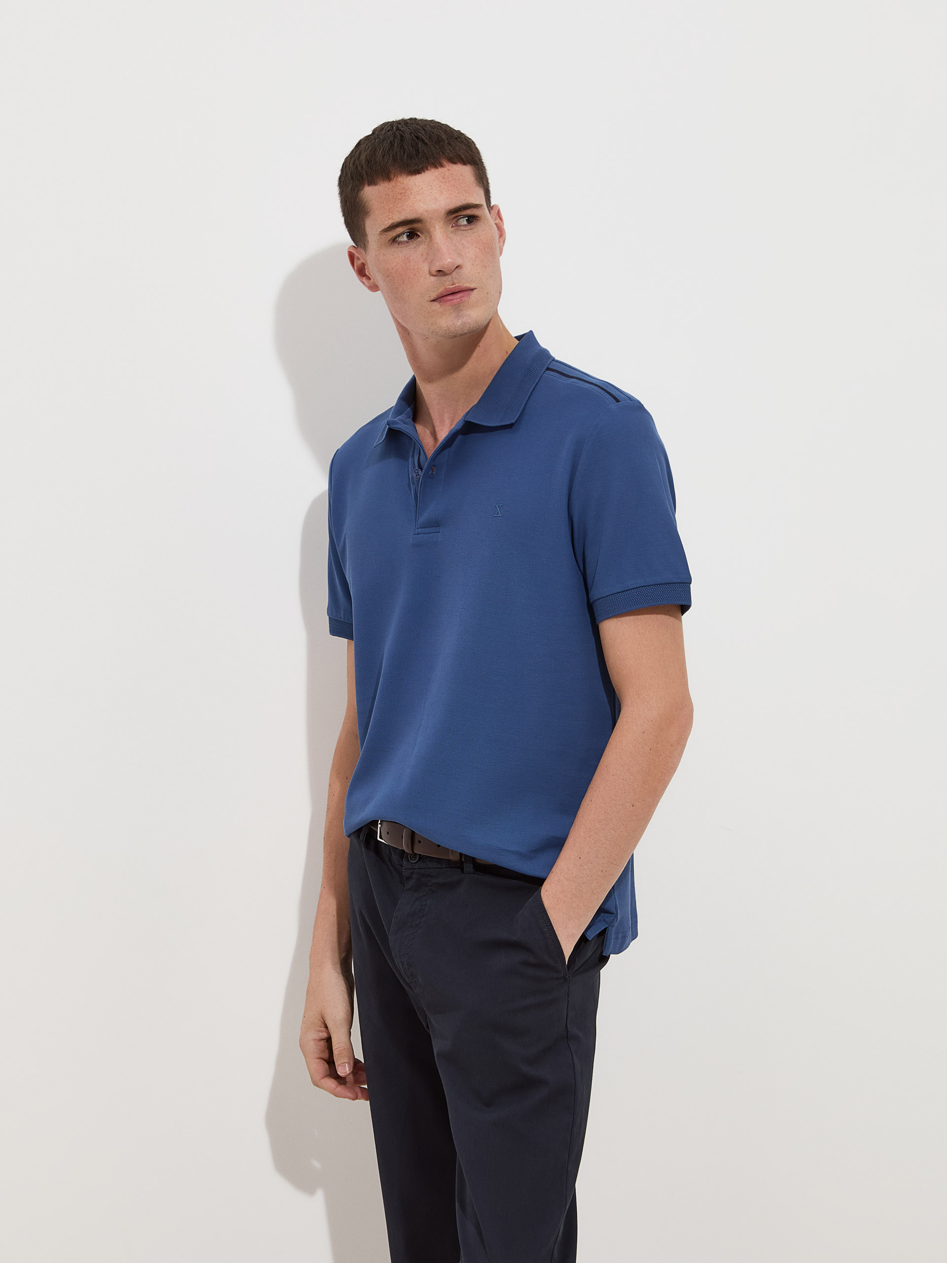 Polo de manga corta