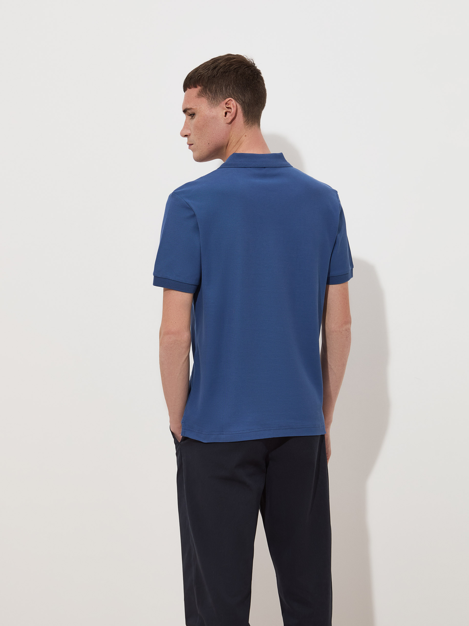 Polo de manga corta
