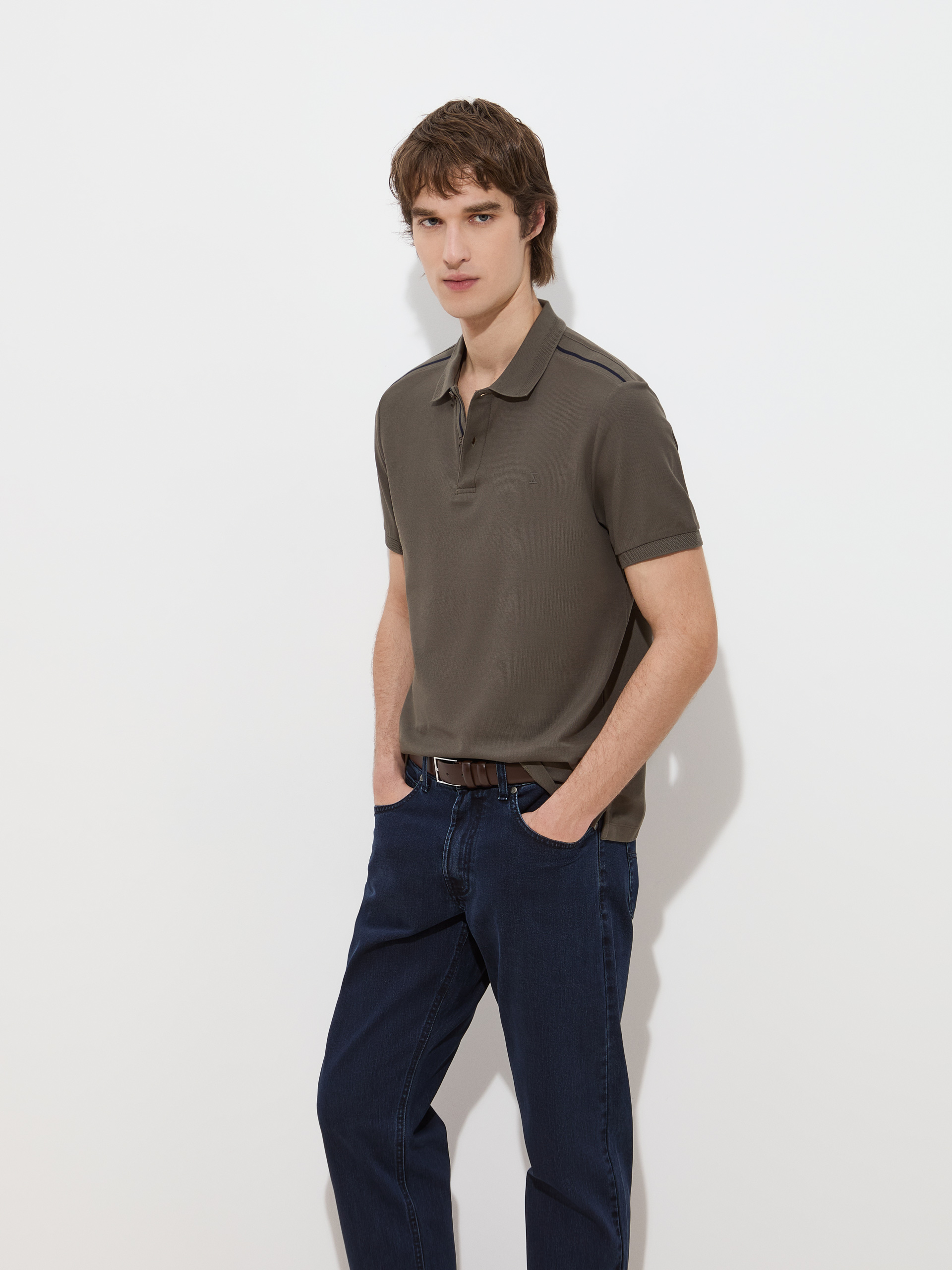 Polo de manga corta