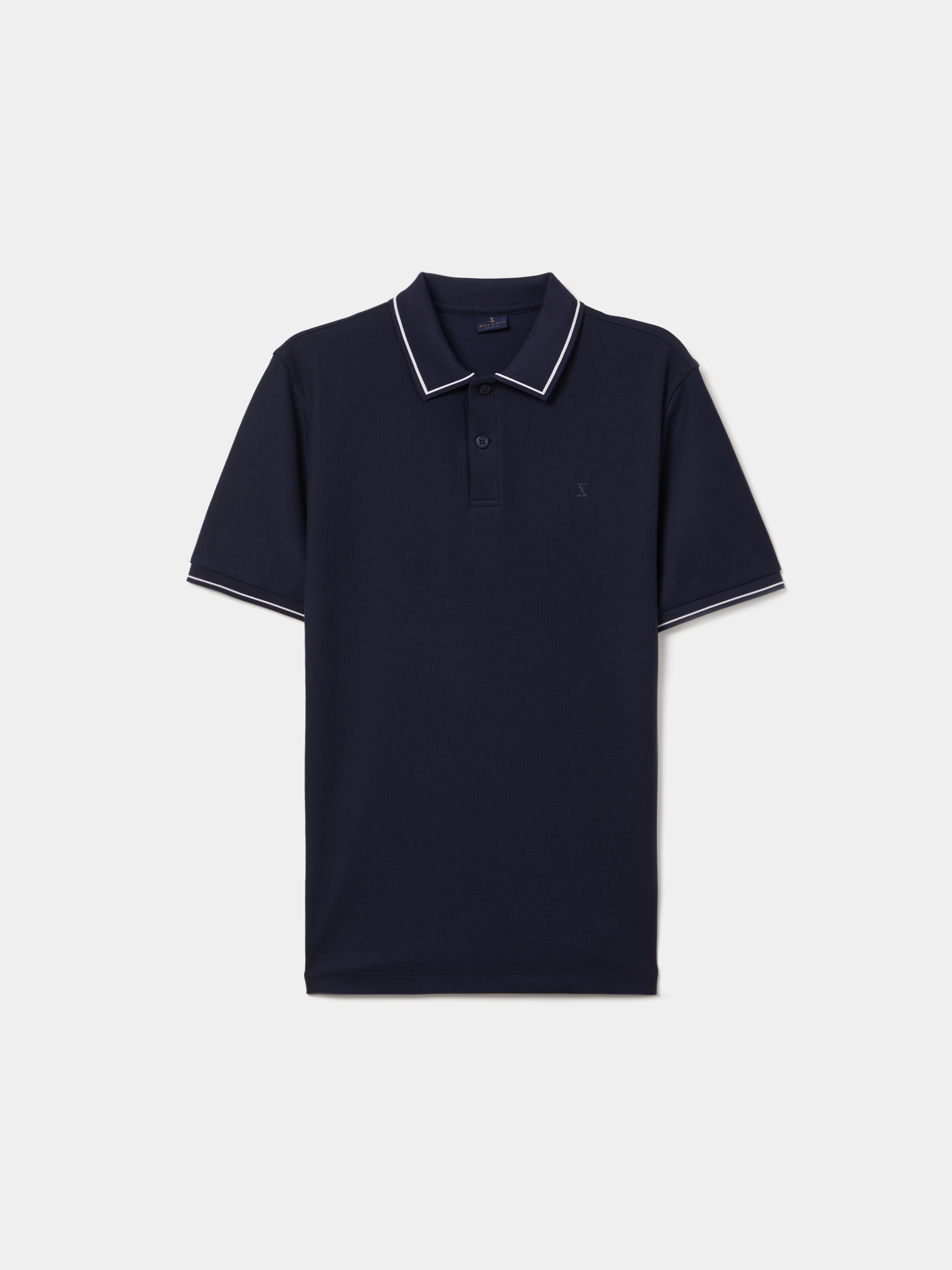 Short-sleeved polo shirt