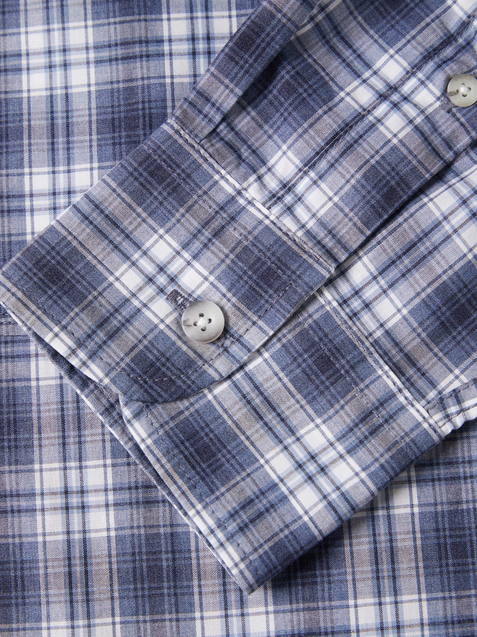 Camisa a cuadros de corte regular