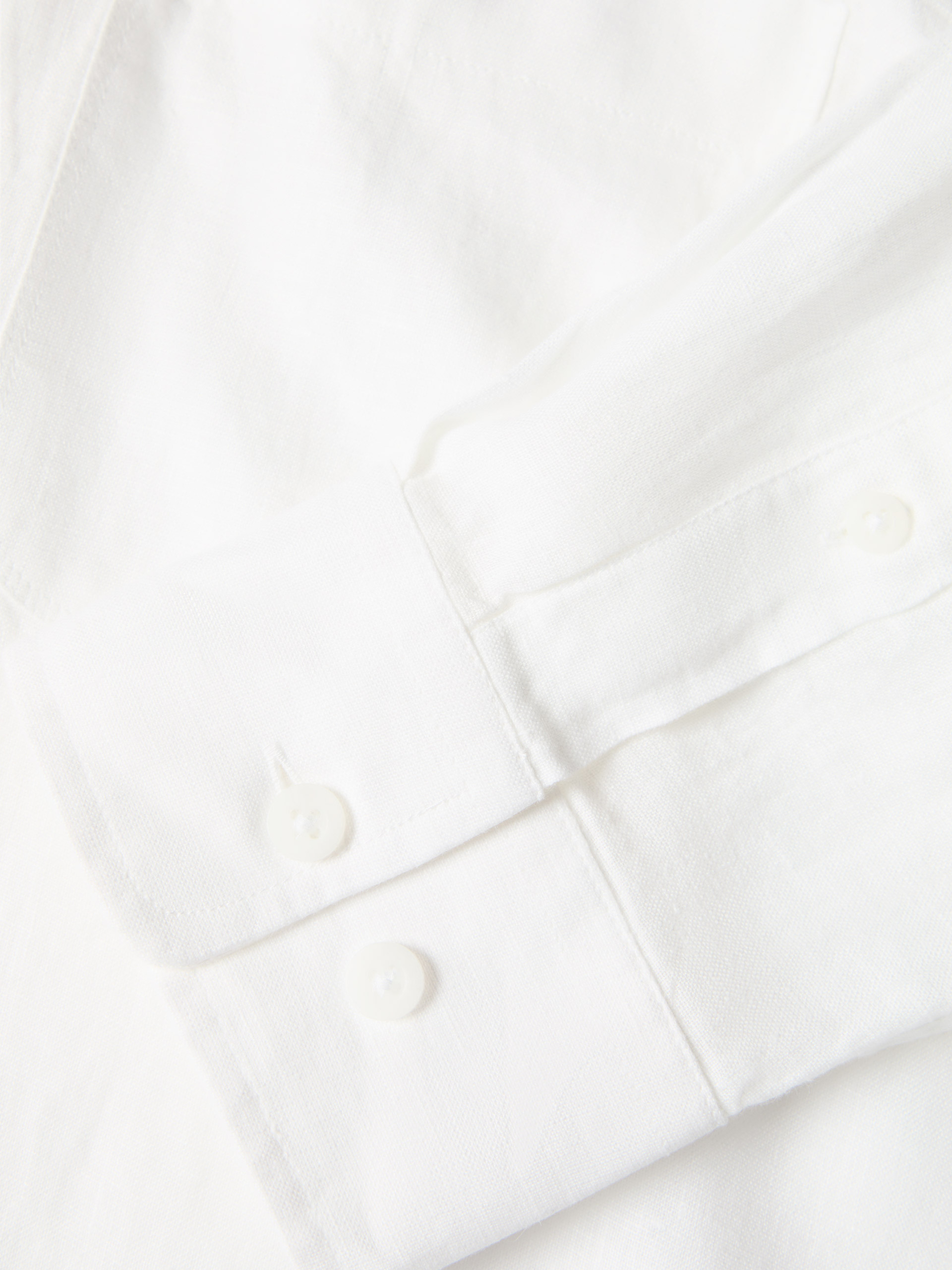 Regular fit linen shirt
