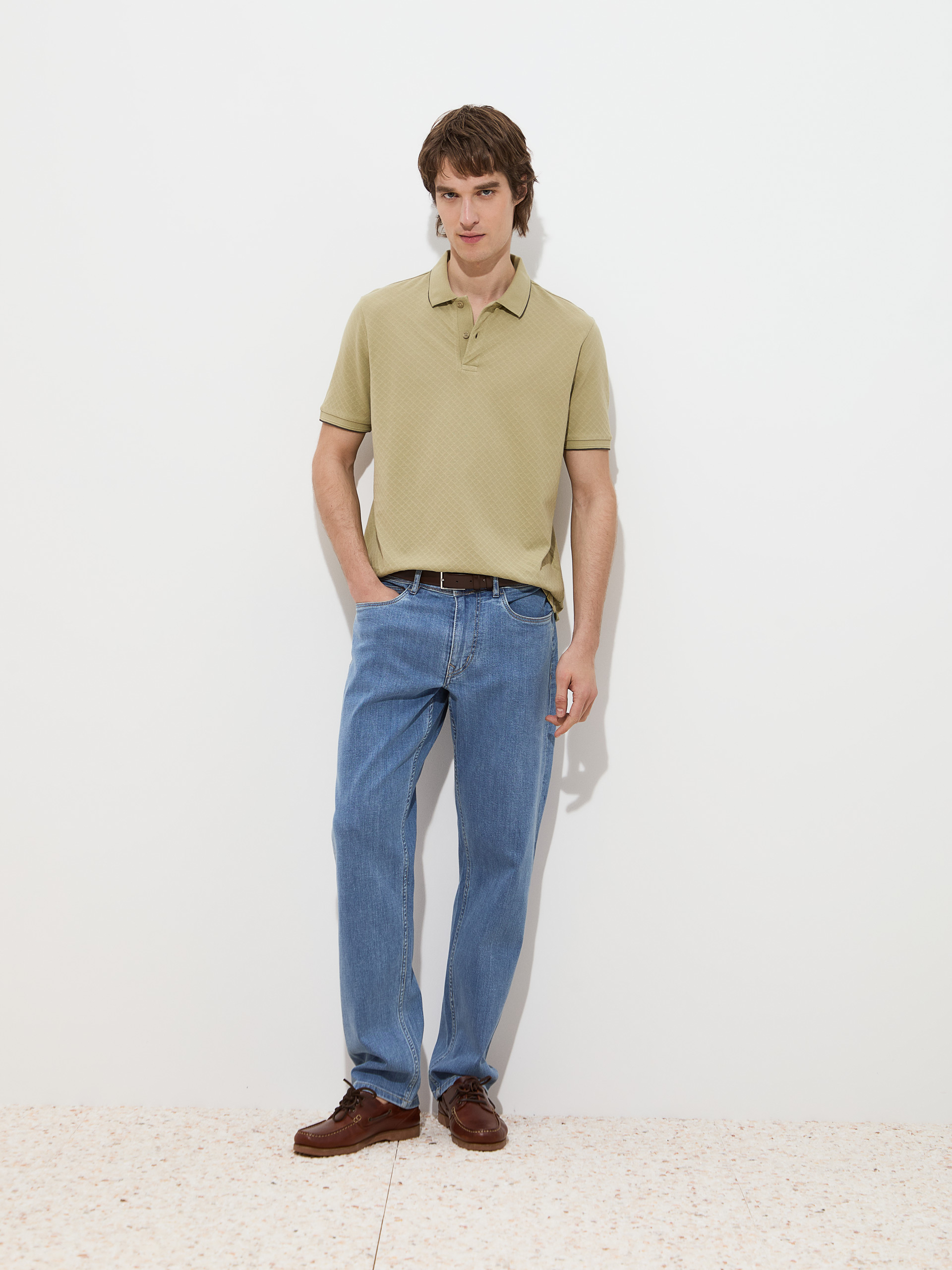Polo de manga corta