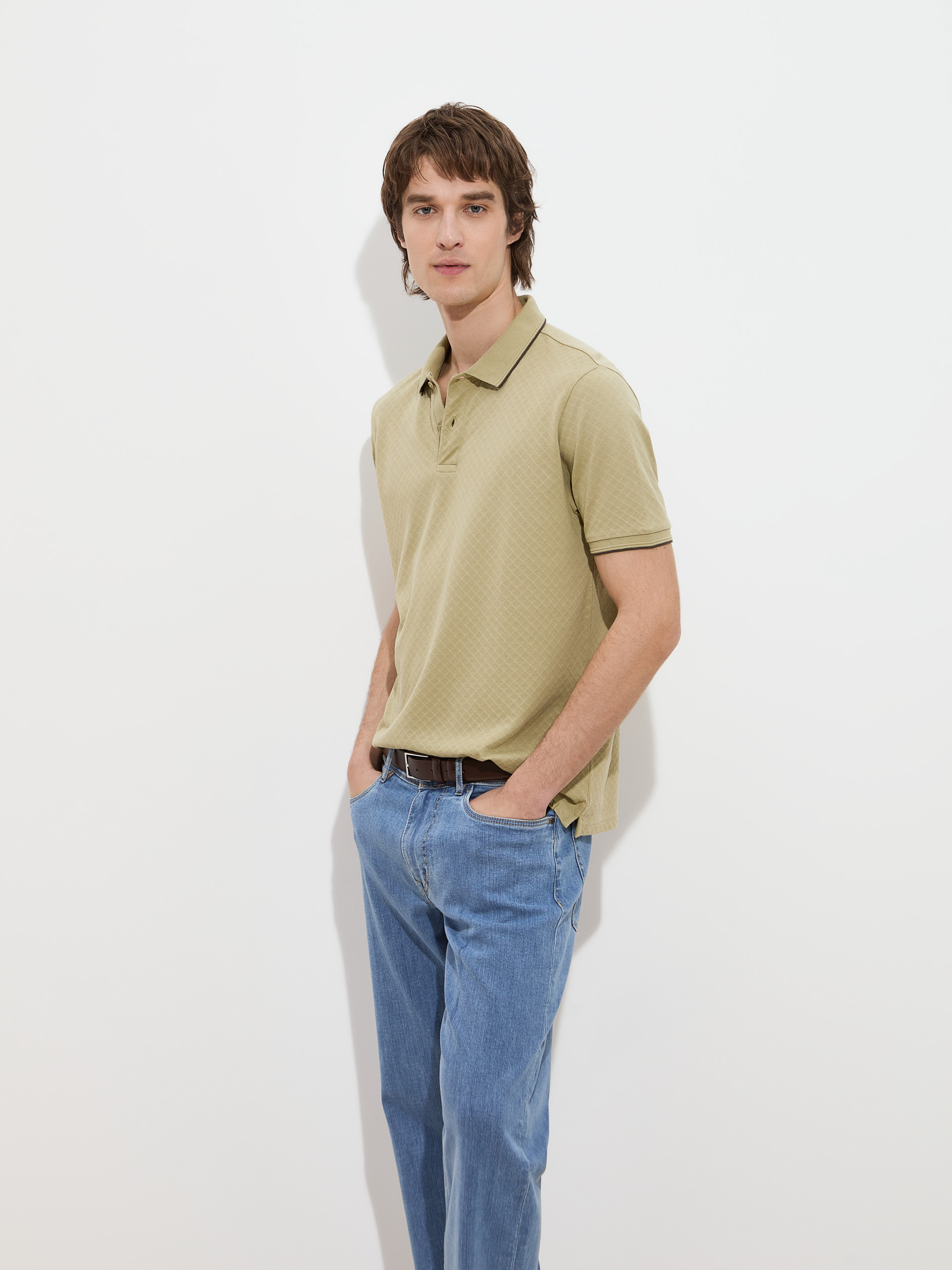 Polo de manga corta