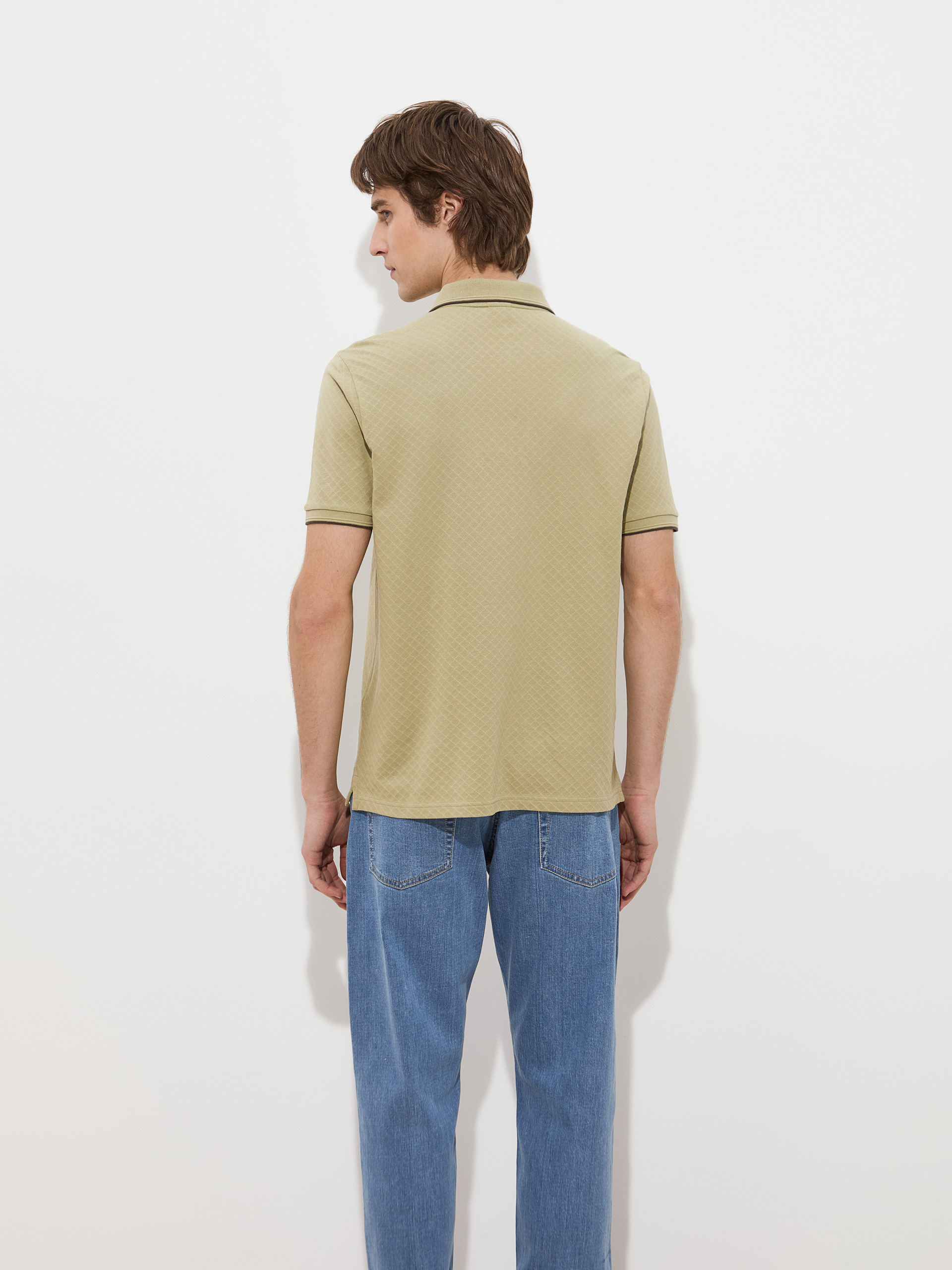 Polo de manga corta