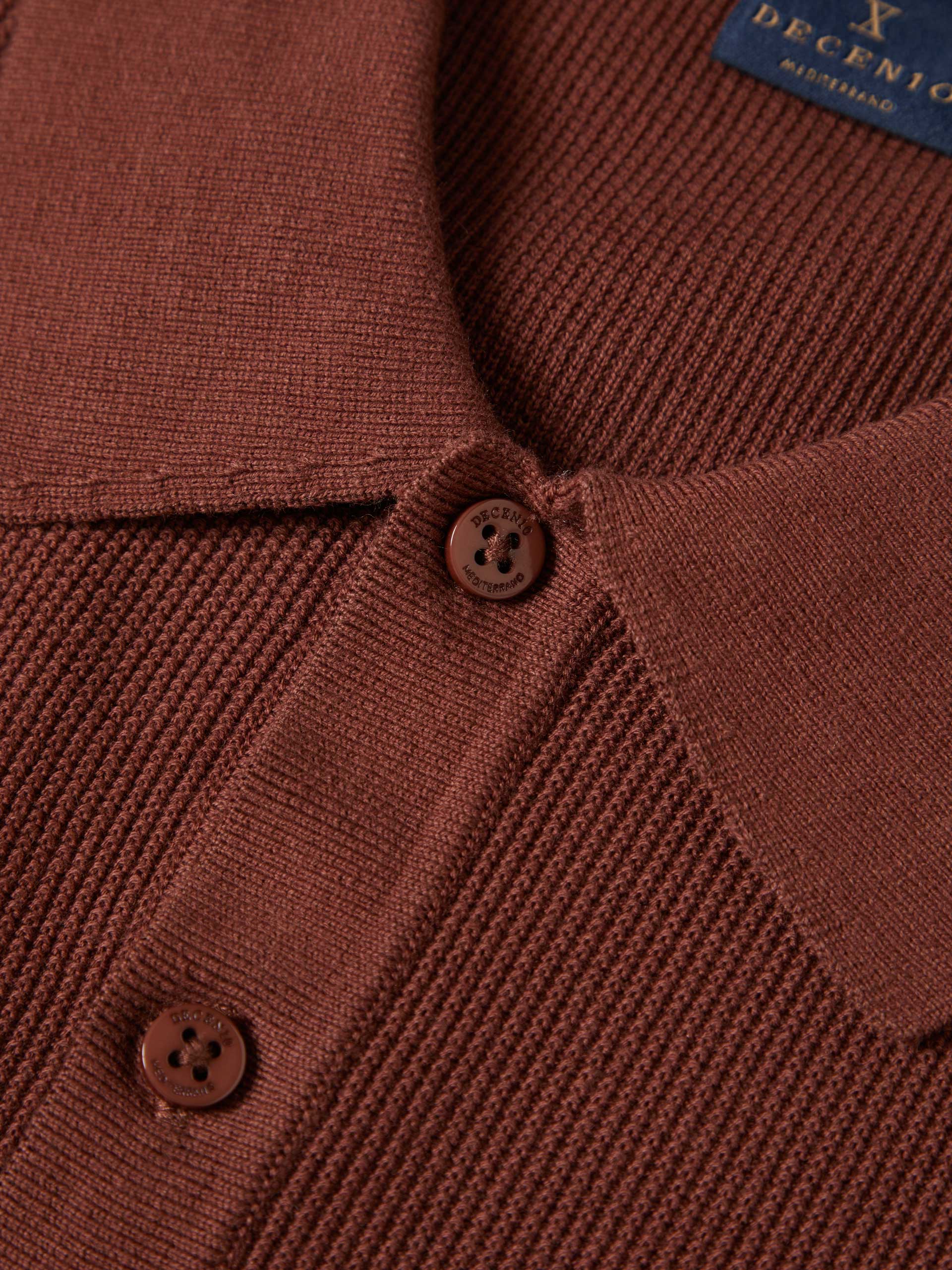 Polo de manga curta