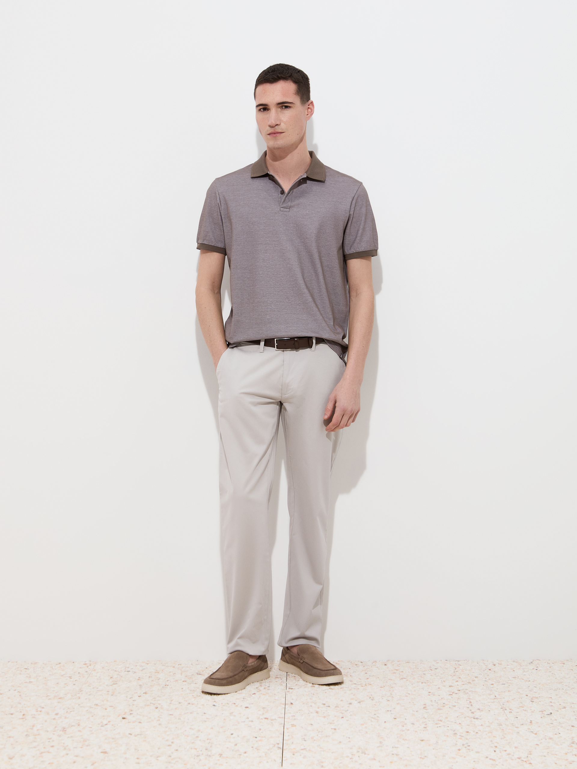 Polo de manga corta