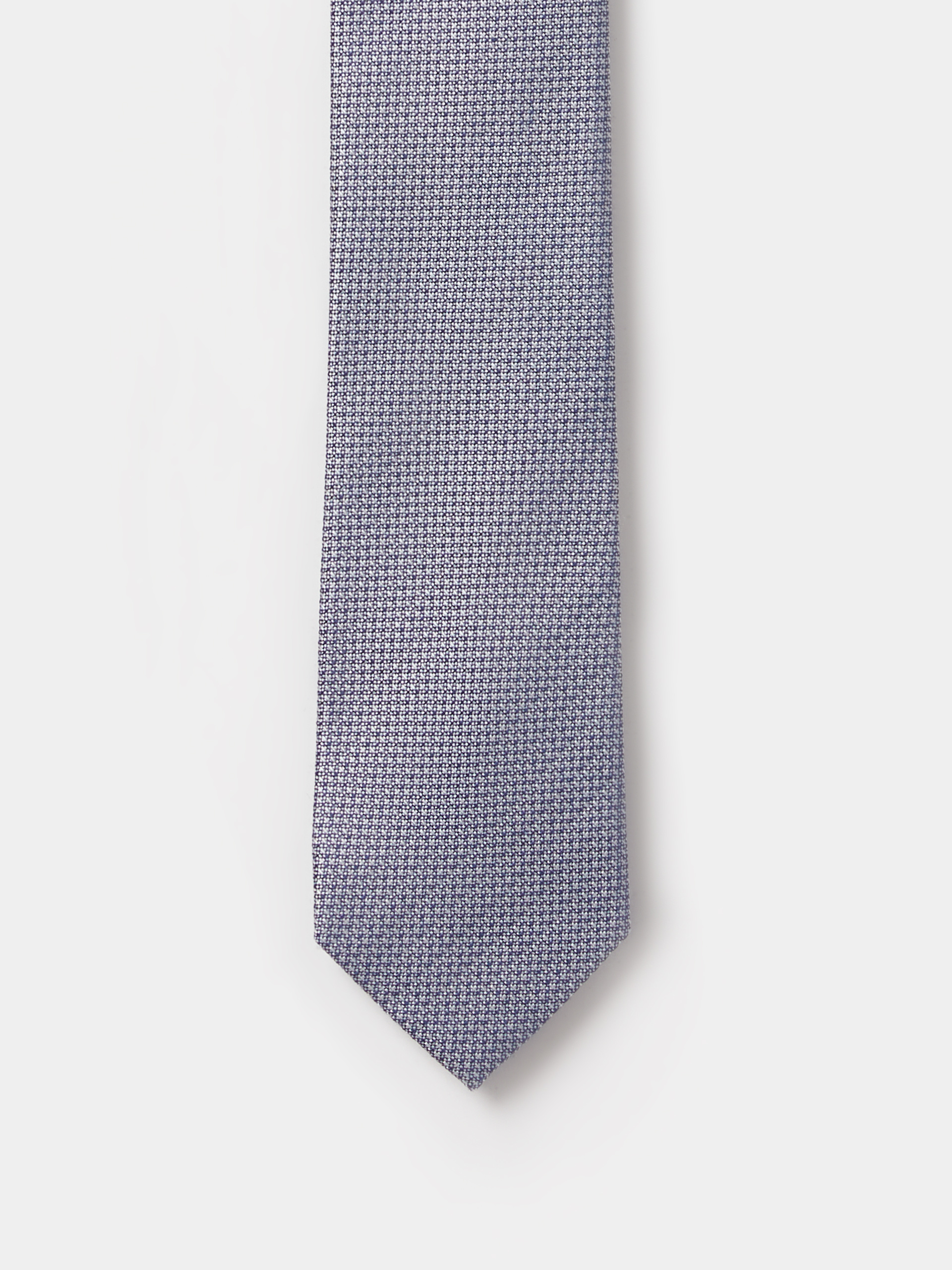 Corbata de seda y algodón