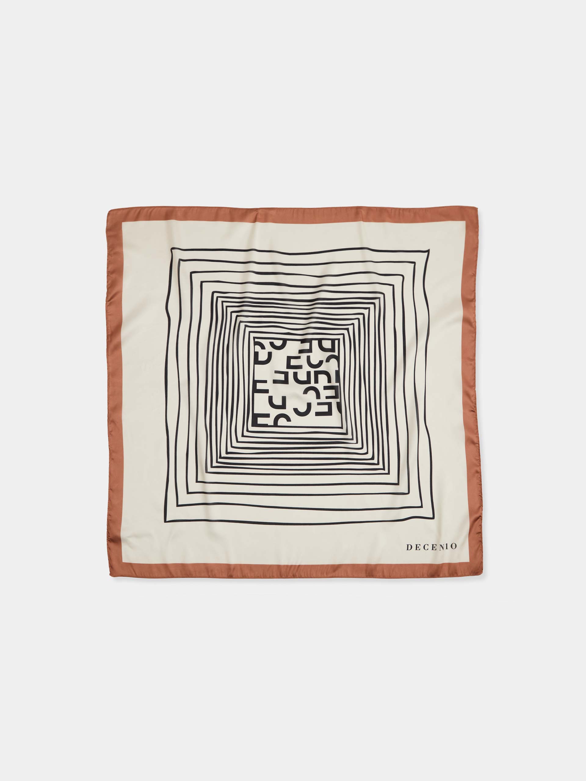 Lenço com estampado