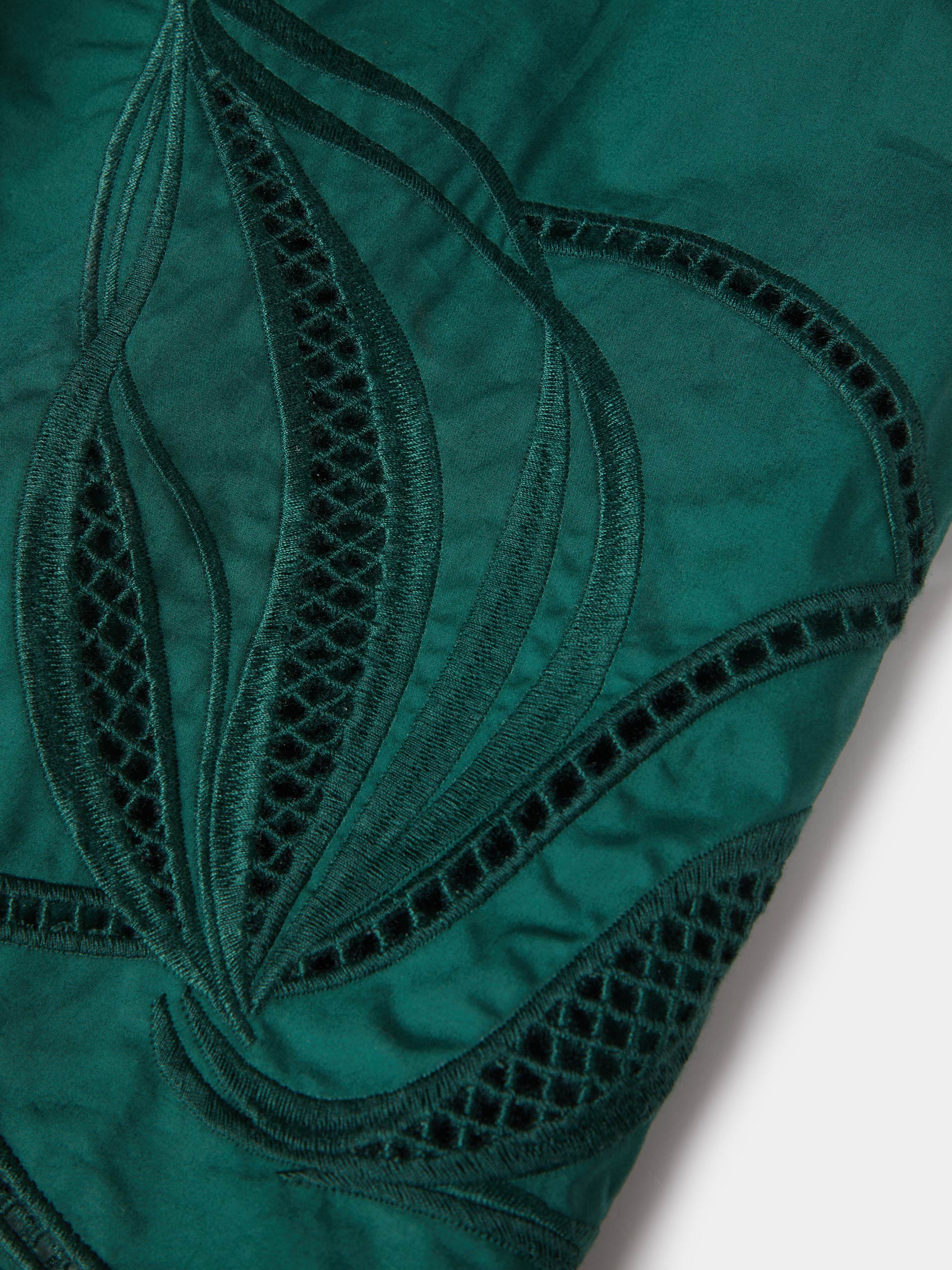 Dress with English embroidery