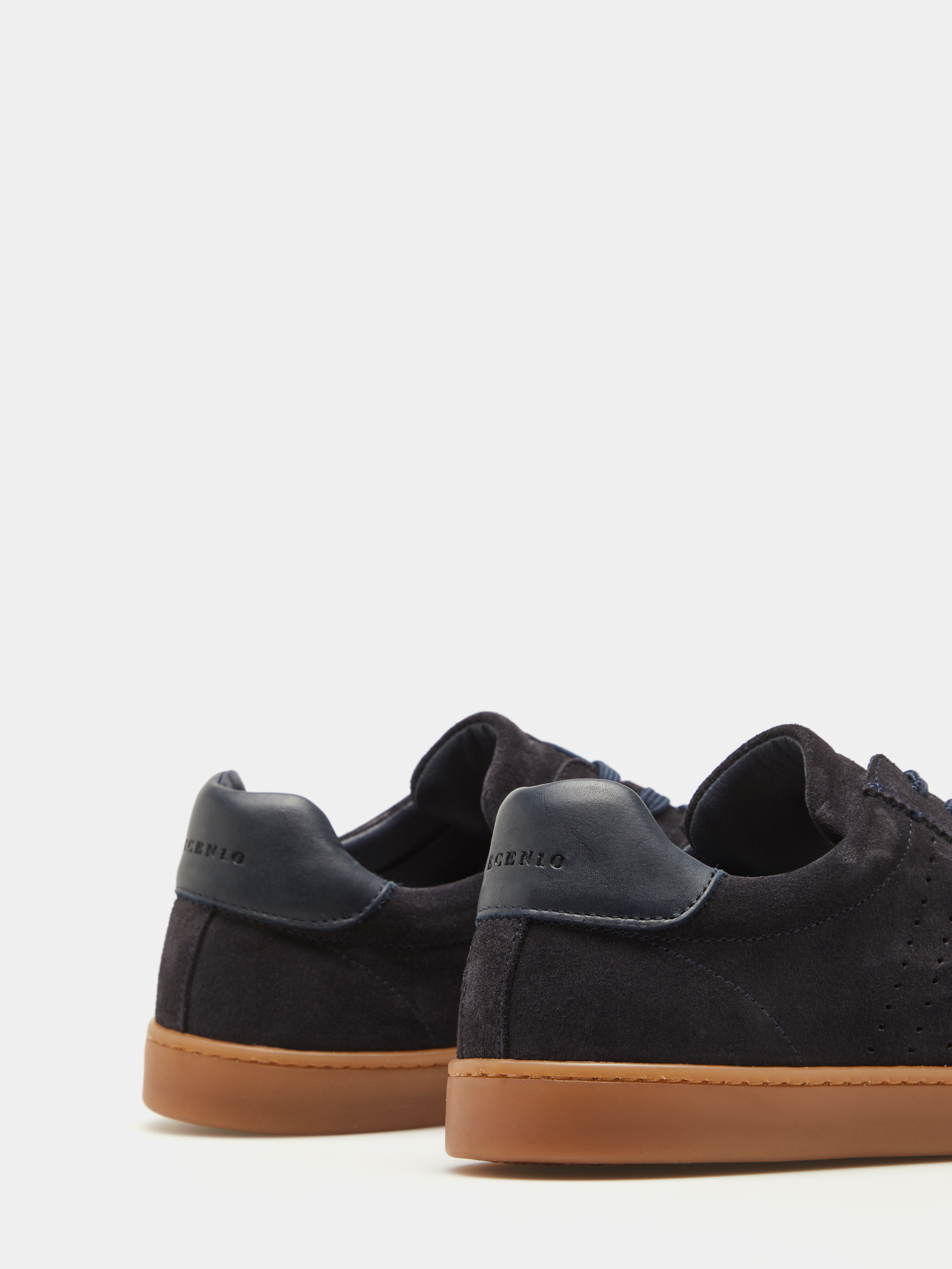 Suede sneakers