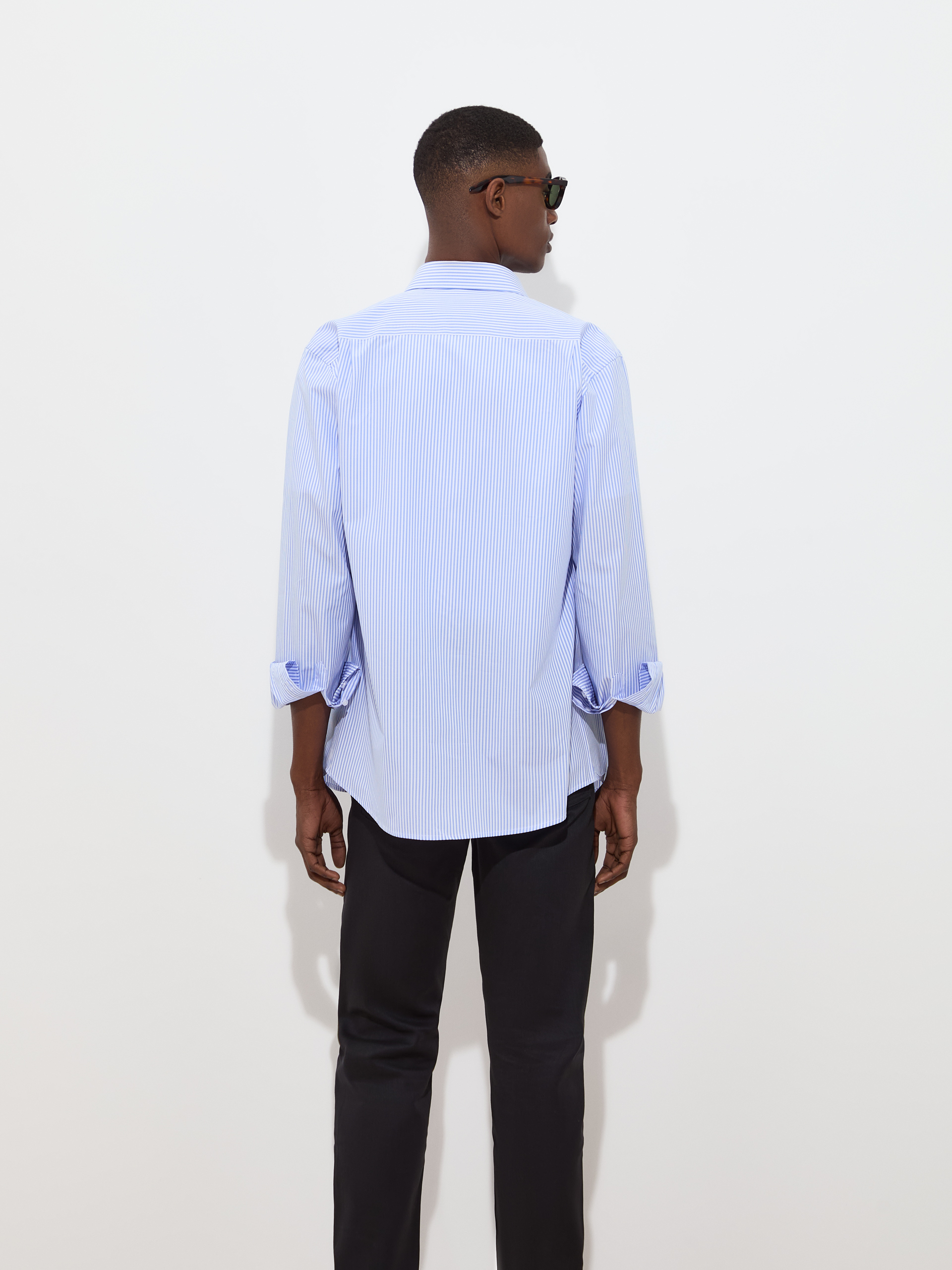 Regular fit striped shirt