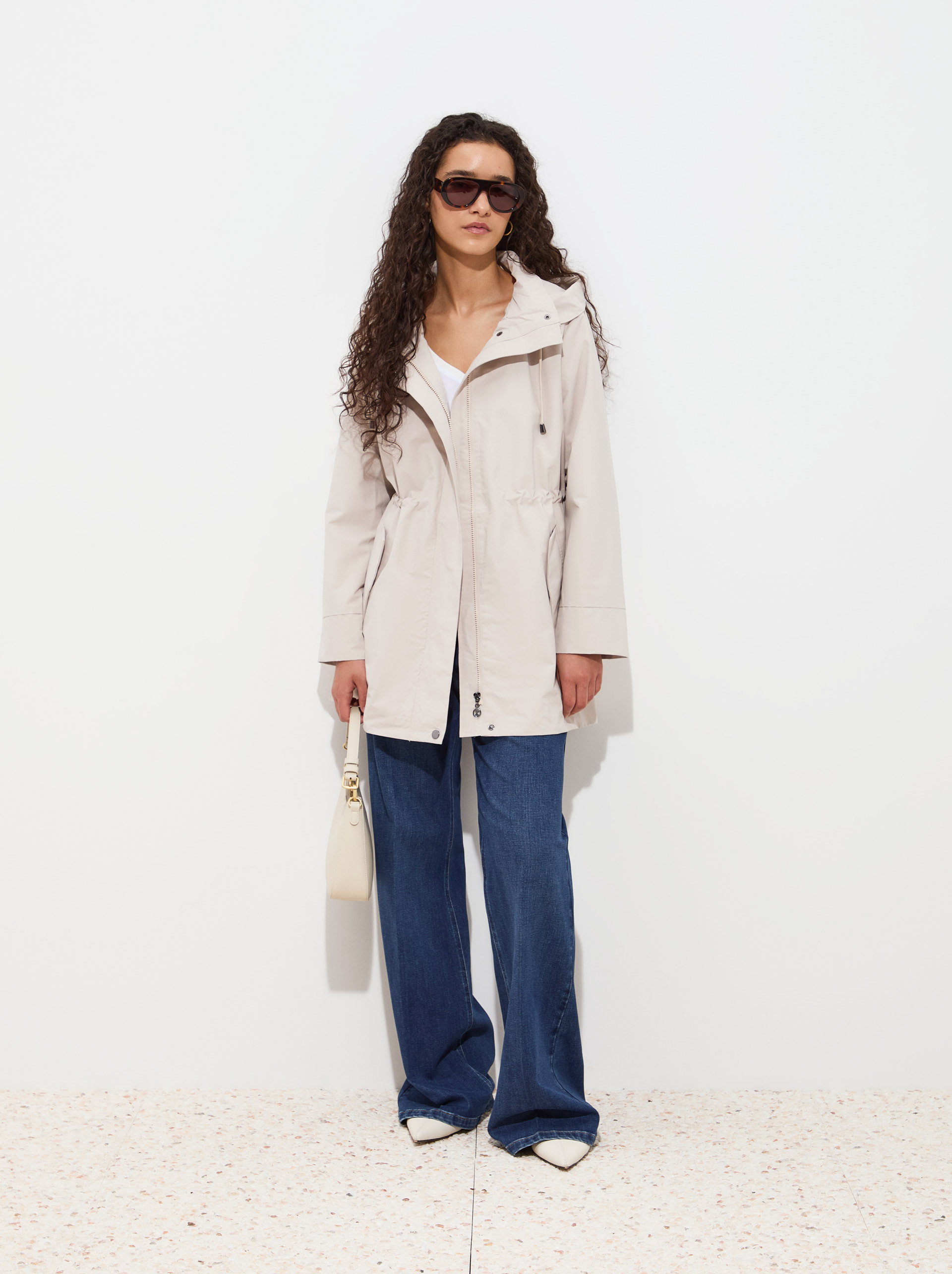 Parka com capuz