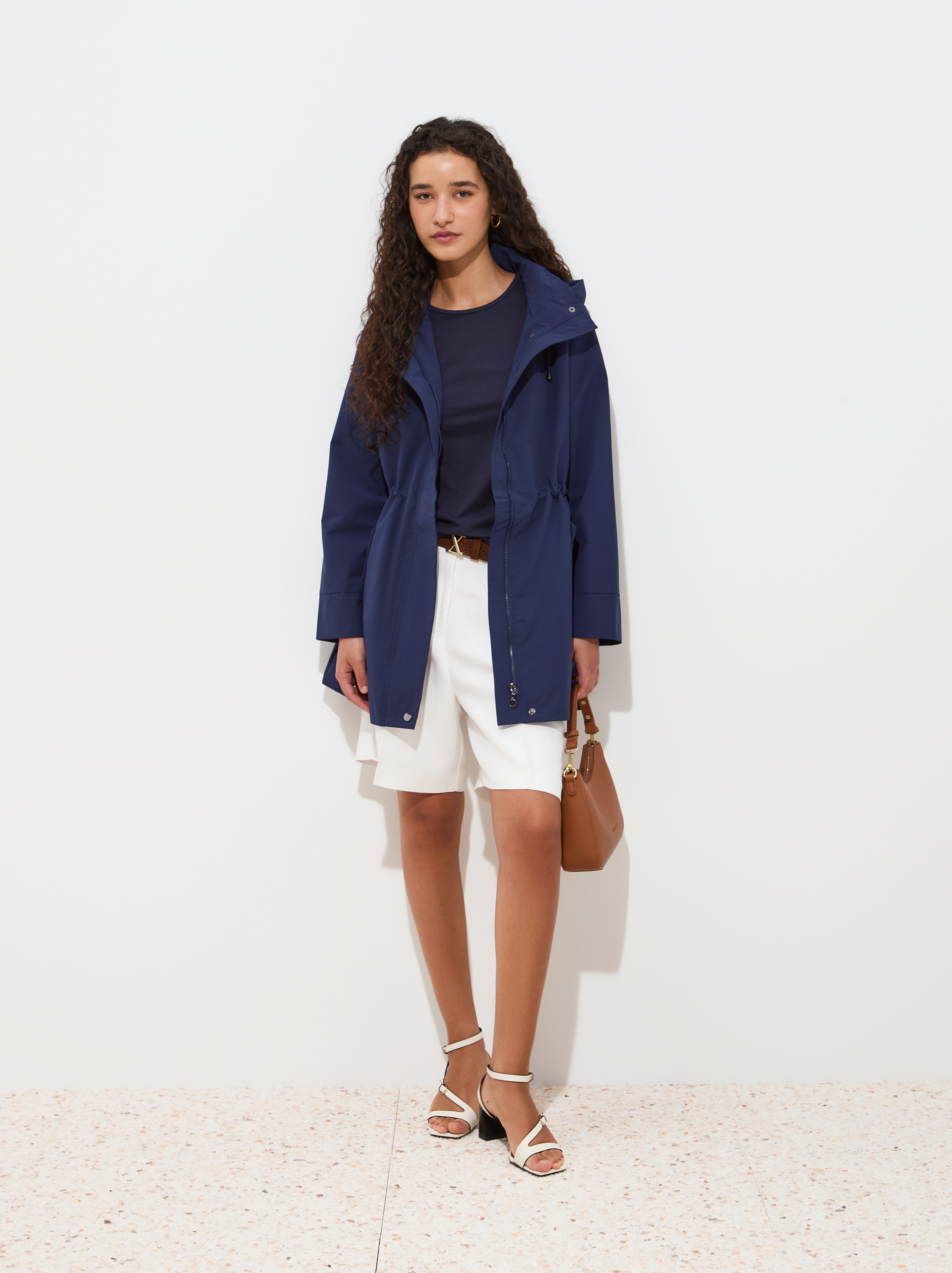 Parka com capuz