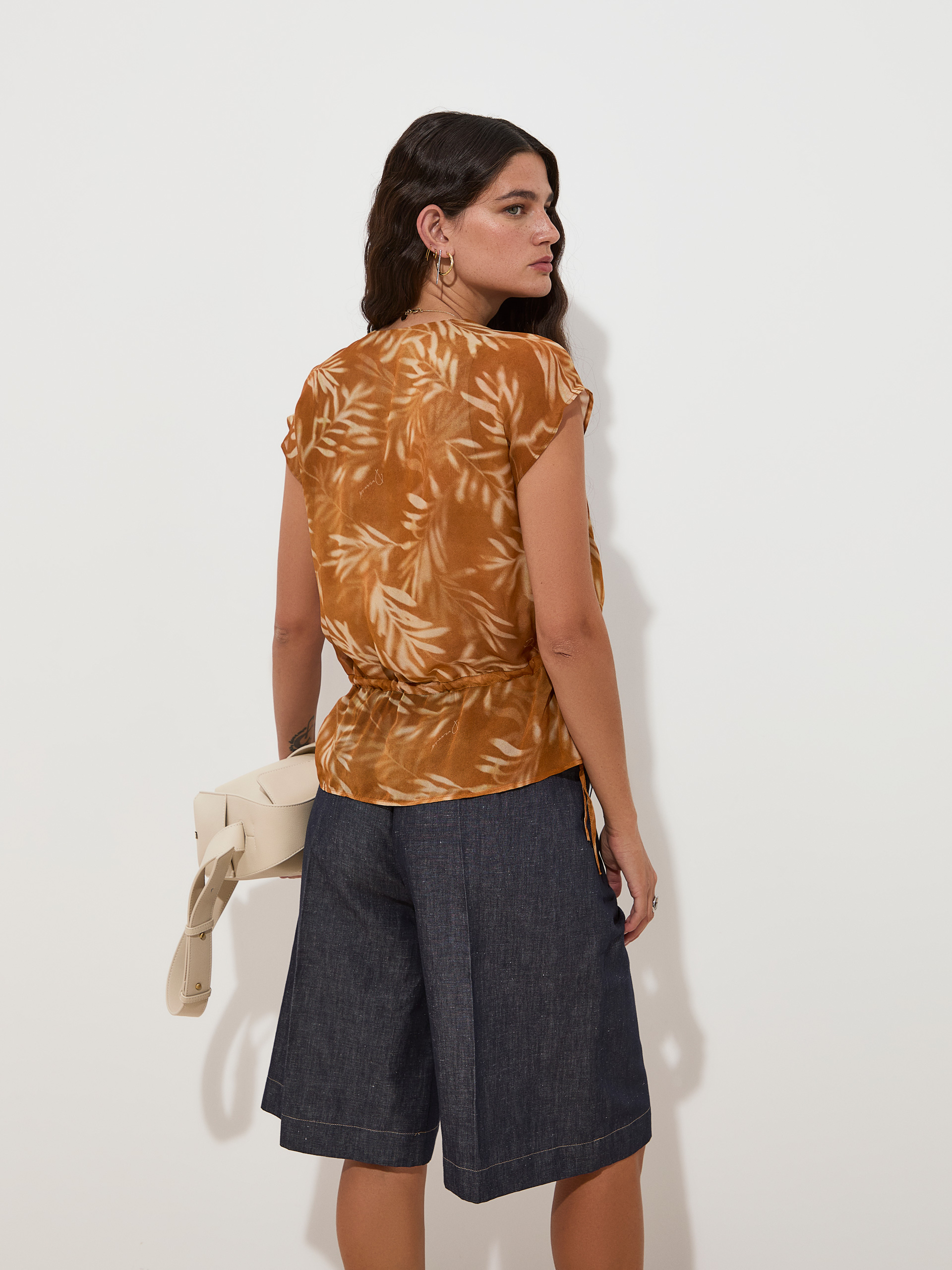 Wrap blouse