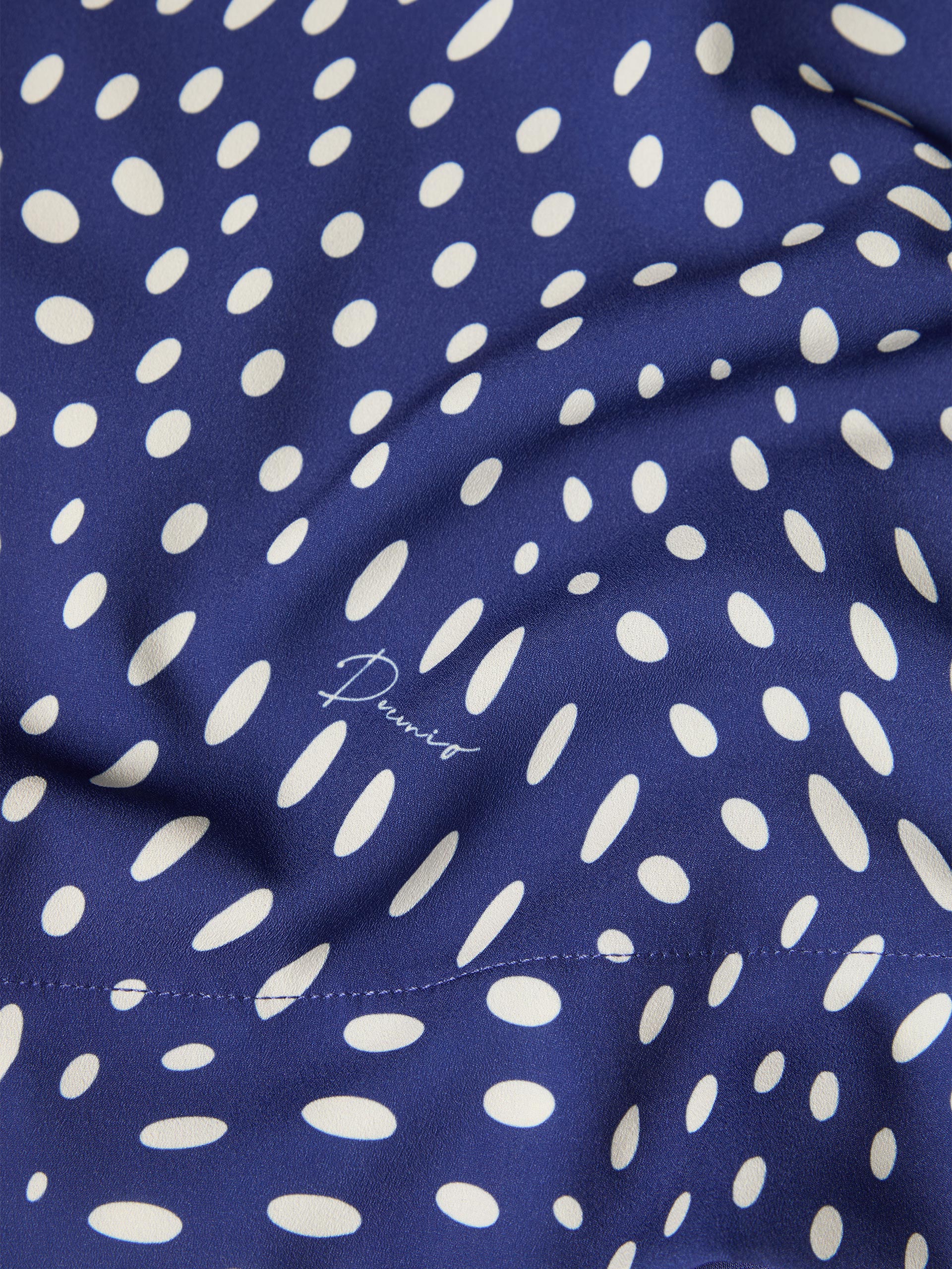 T-shirt fluida estampada
